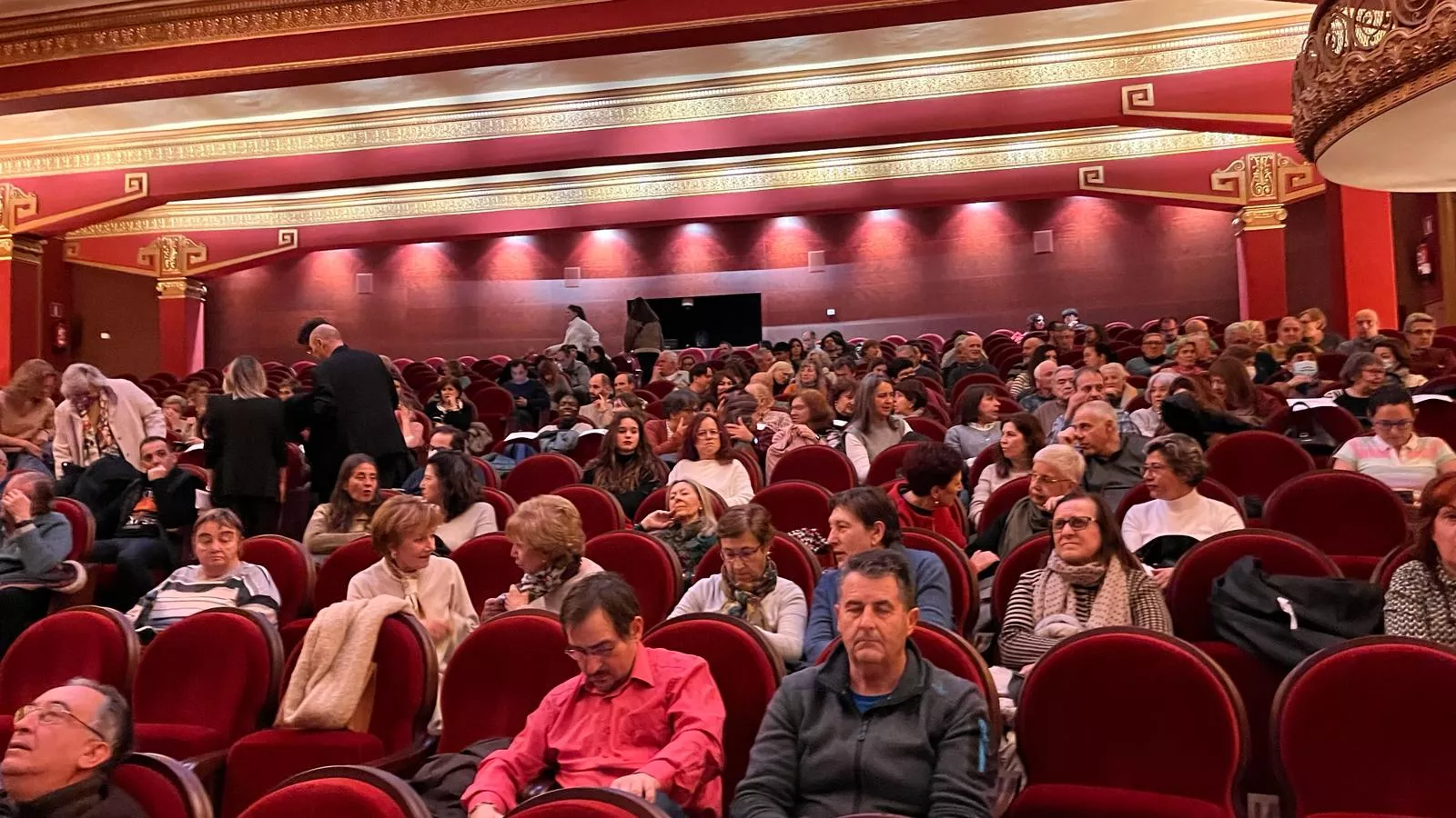Estreno en el Teatro Olimpia del documental "Cazando lo invisible". Foto Mercedes Manterola