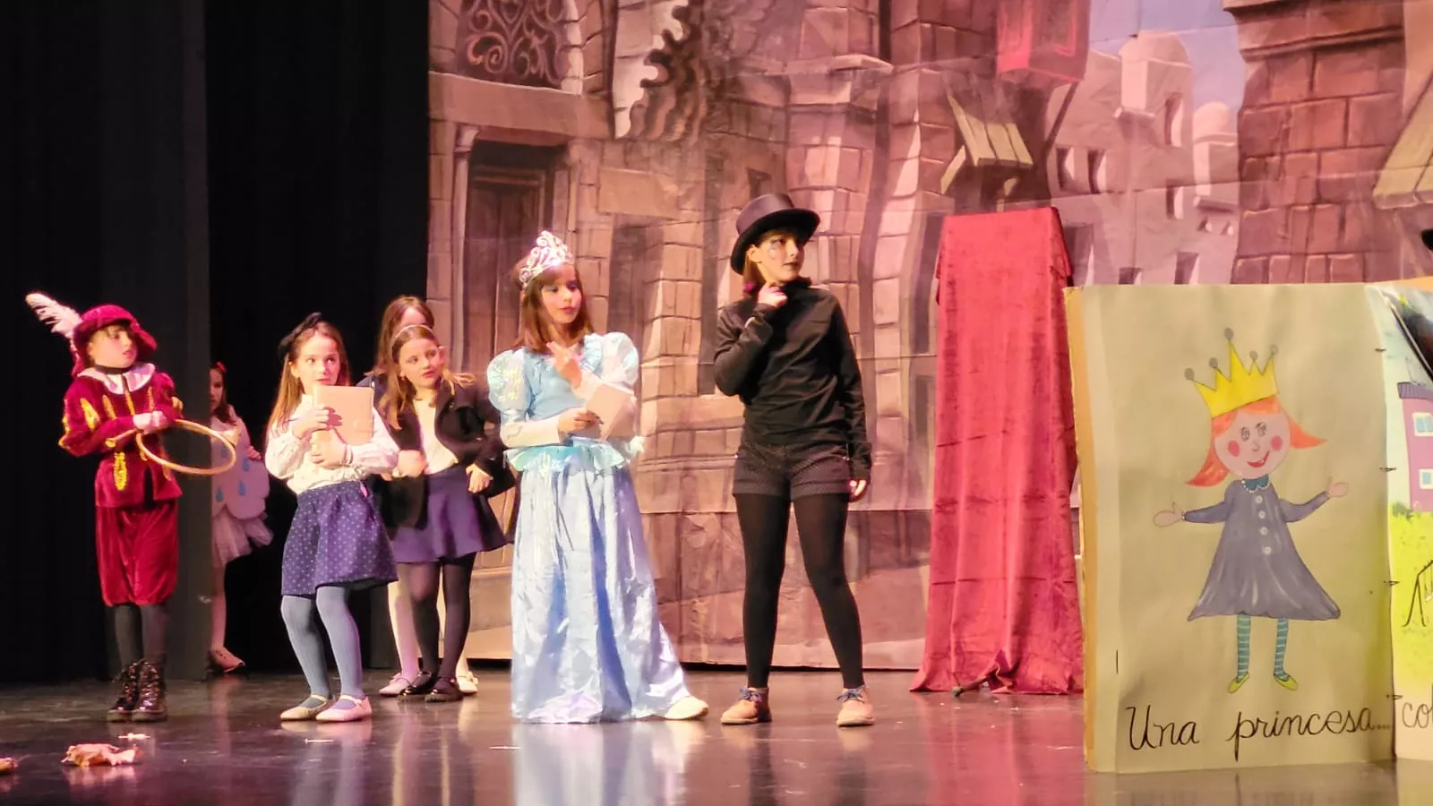 Una de las representaciones durante el Teyci Bosco.