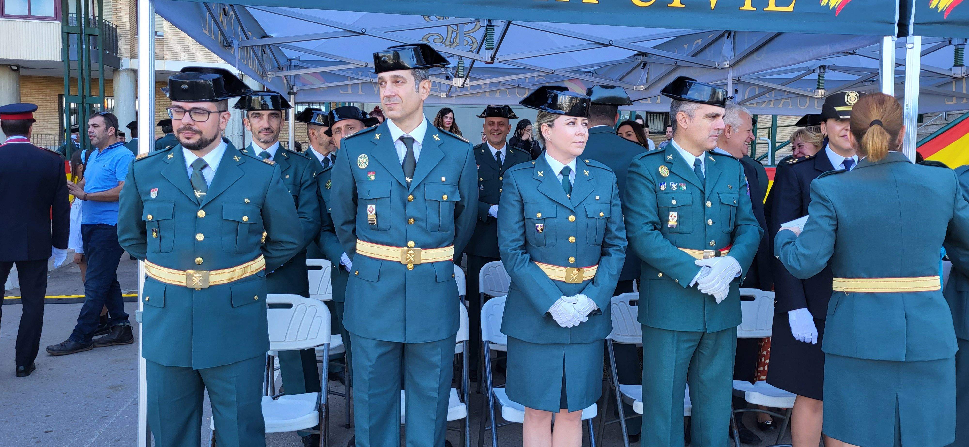 Fiesta de la Guardia Civil en el Acuartelamiento Alcoraz. Foto: Mercedes Manterola