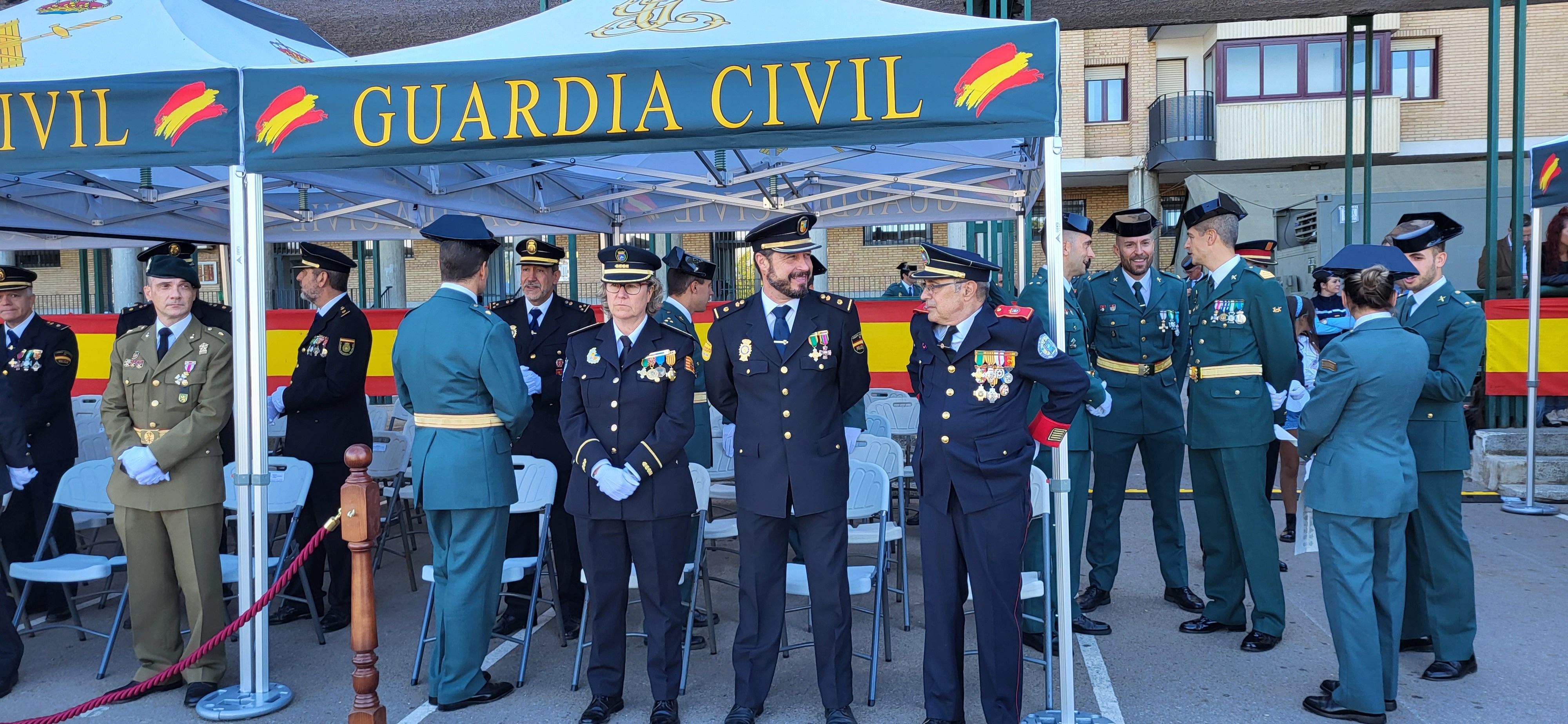 Fiesta de la Guardia Civil en el Acuartelamiento Alcoraz. Foto: Mercedes Manterola