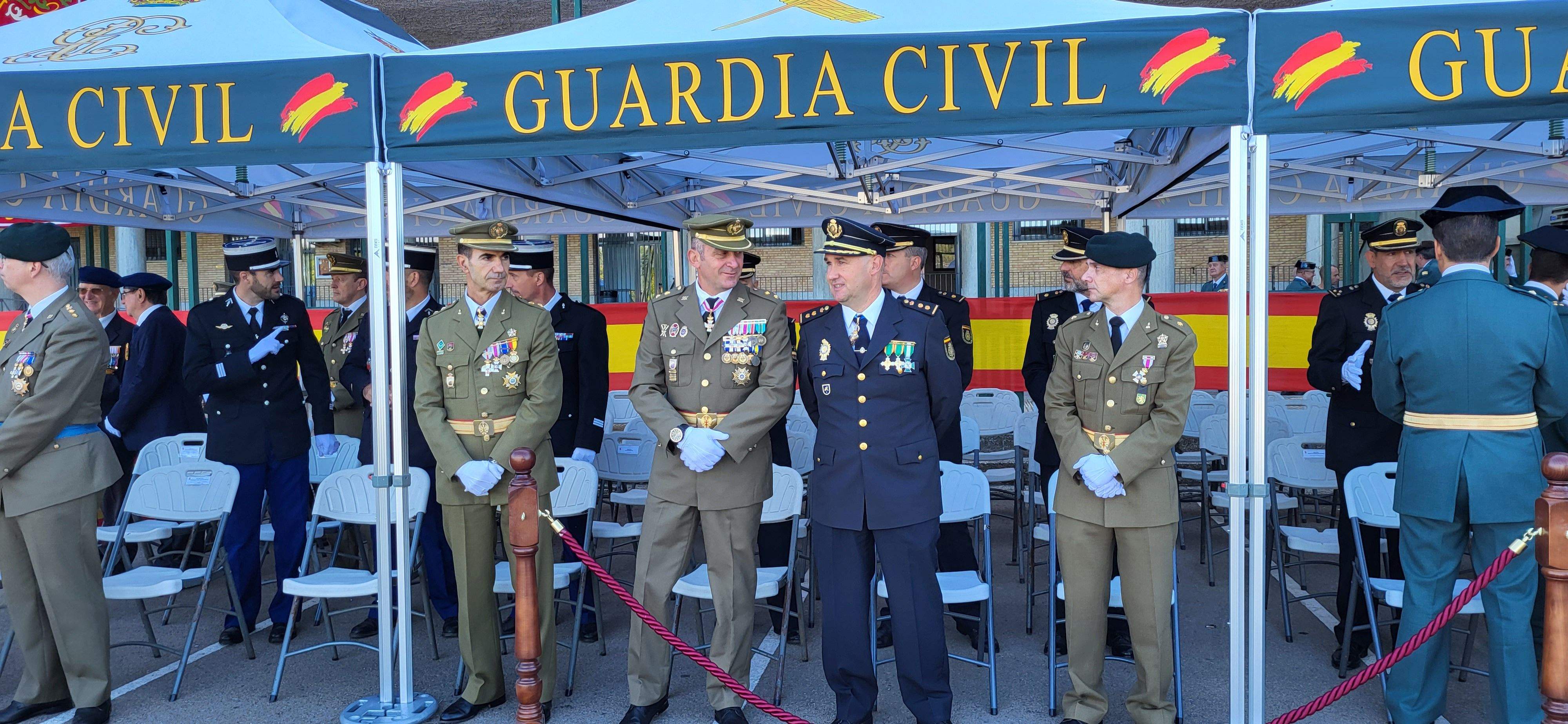 Fiesta de la Guardia Civil en el Acuartelamiento Alcoraz. Foto: Mercedes Manterola