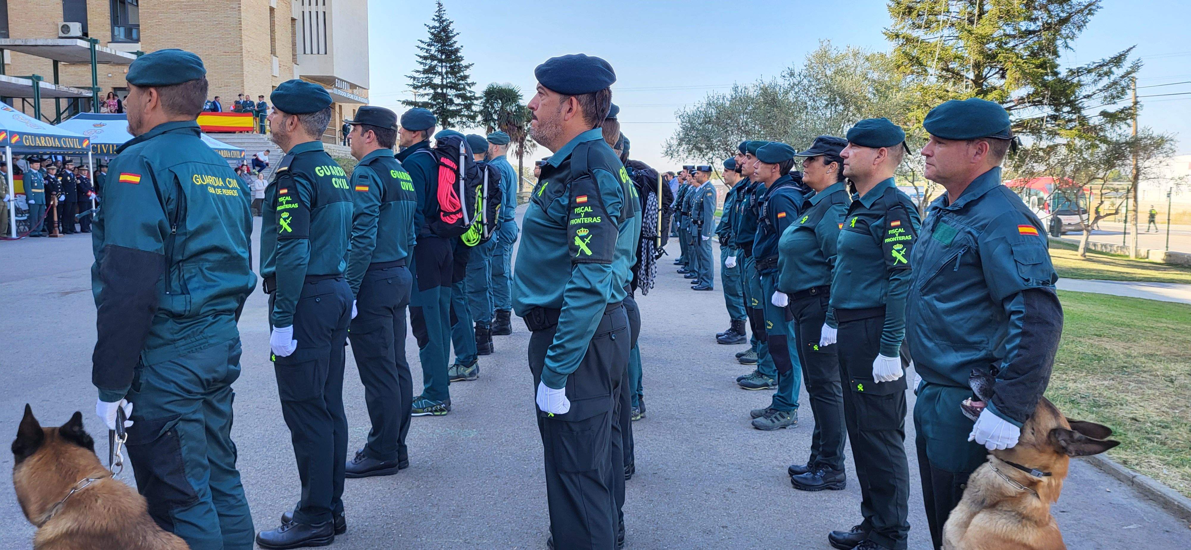 Fiesta de la Guardia Civil en el Acuartelamiento Alcoraz. Foto: Mercedes Manterola