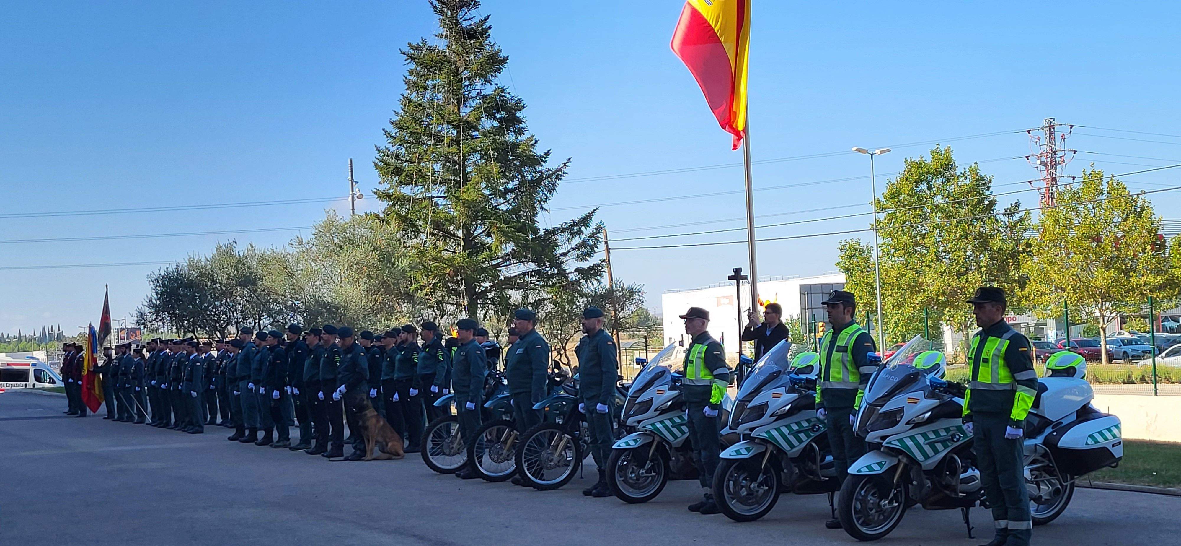 Fiesta de la Guardia Civil en el Acuartelamiento Alcoraz. Foto: Mercedes Manterola