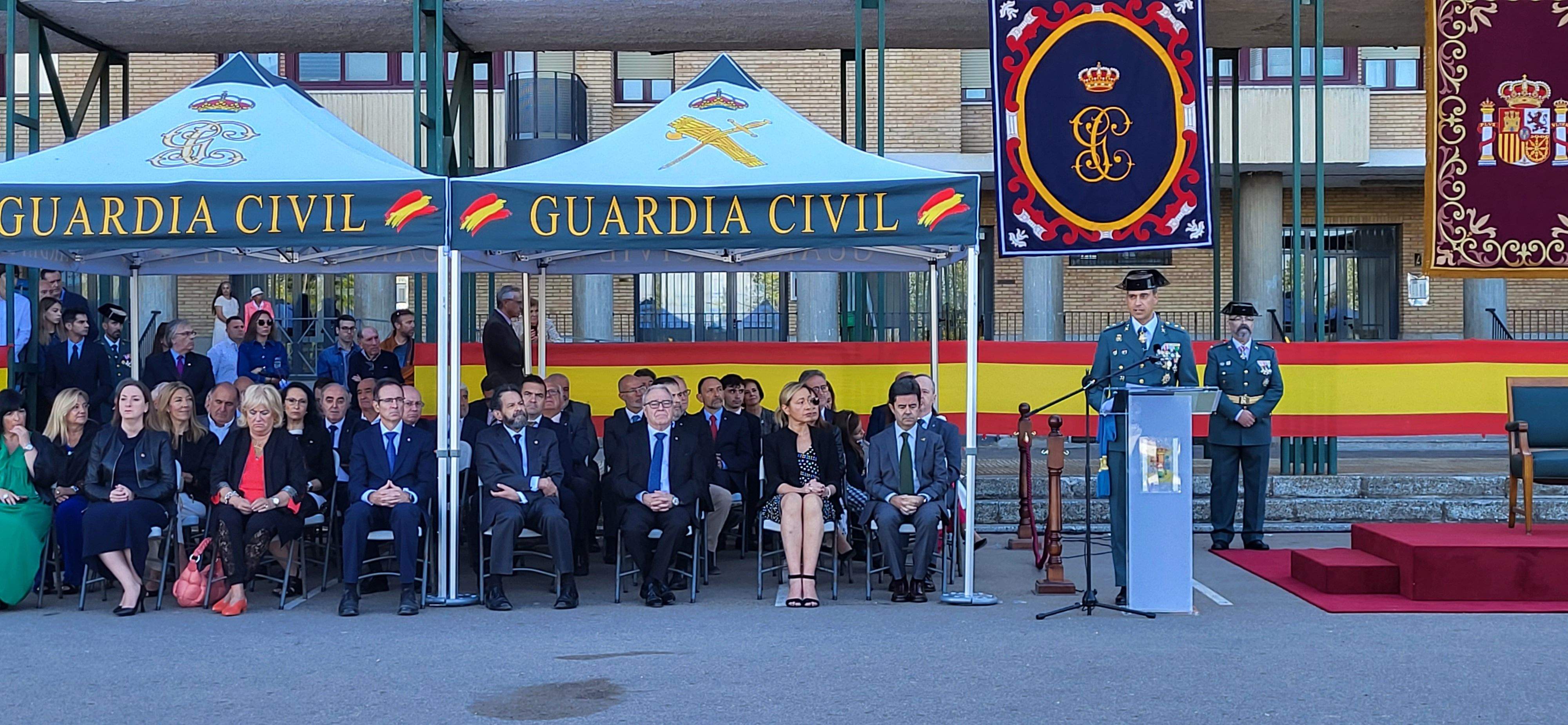 Fiesta de la Guardia Civil en el Acuartelamiento Alcoraz. Foto: Mercedes Manterola