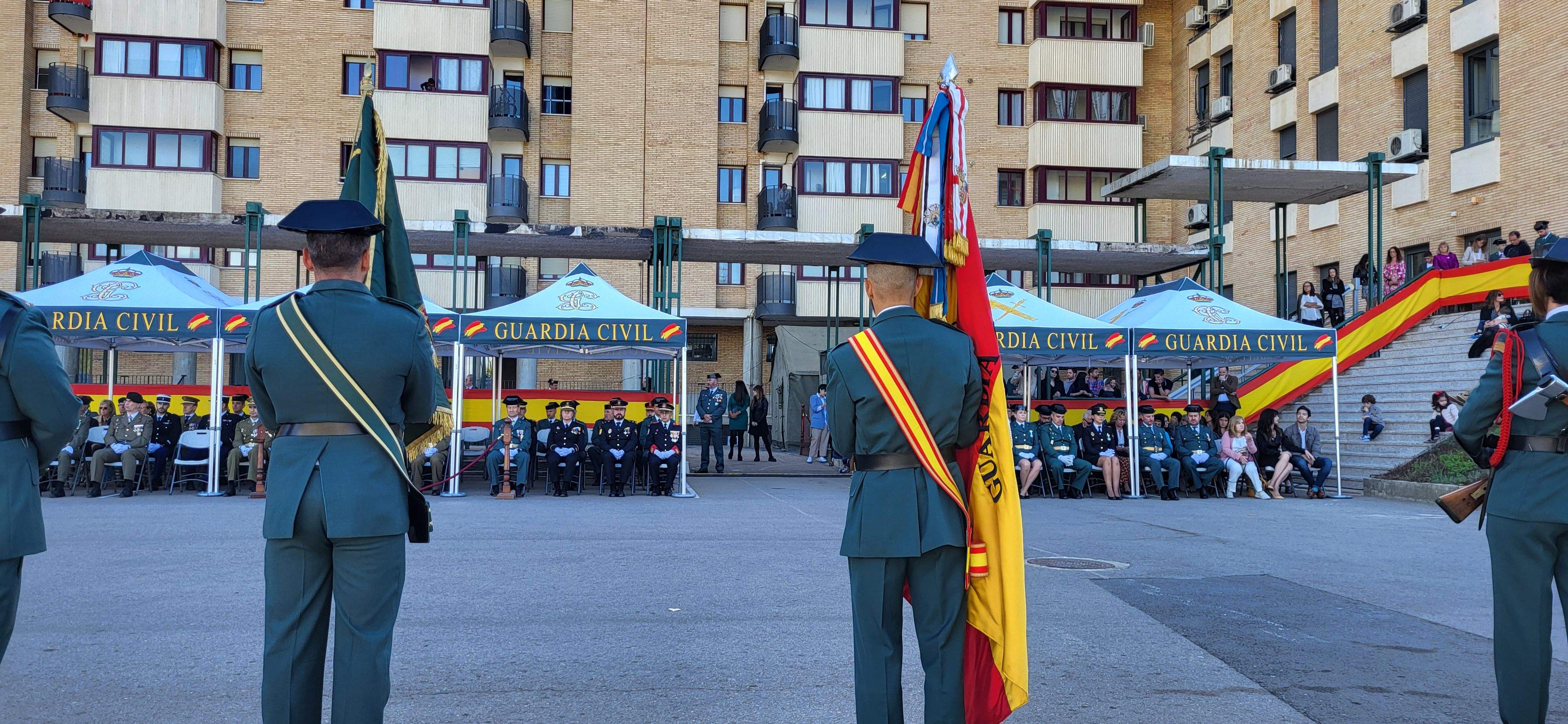 Fiesta de la Guardia Civil en el Acuartelamiento Alcoraz. Foto: Mercedes Manterola