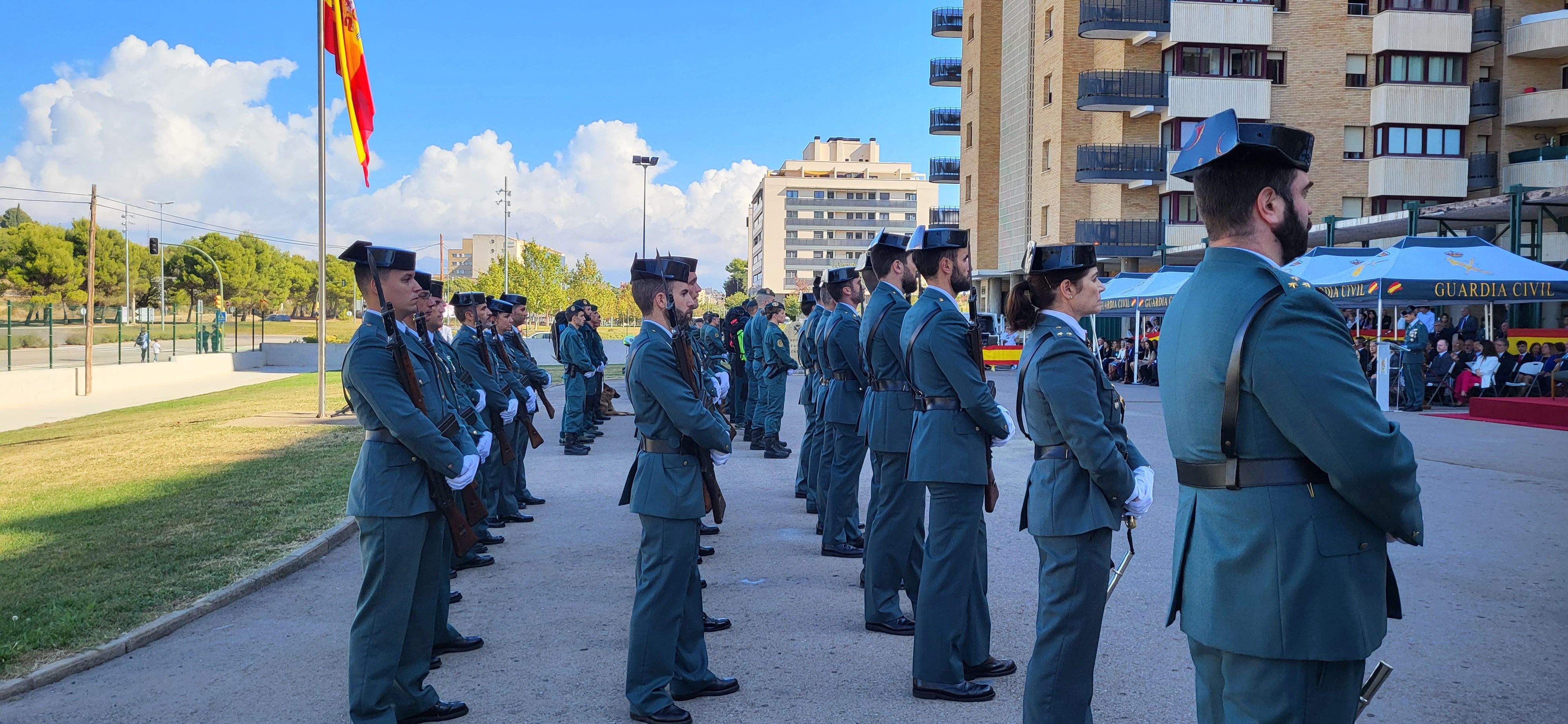 Fiesta de la Guardia Civil en el Acuartelamiento Alcoraz. Foto: Mercedes Manterola