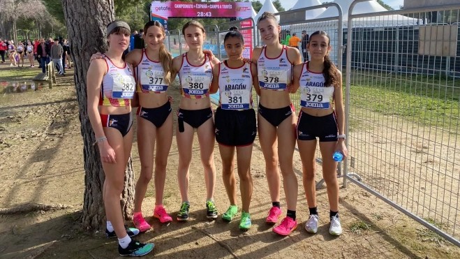 Equipo de Aragón Sub-18 femenino. Equipo de Aragón Sub-18 femenino.