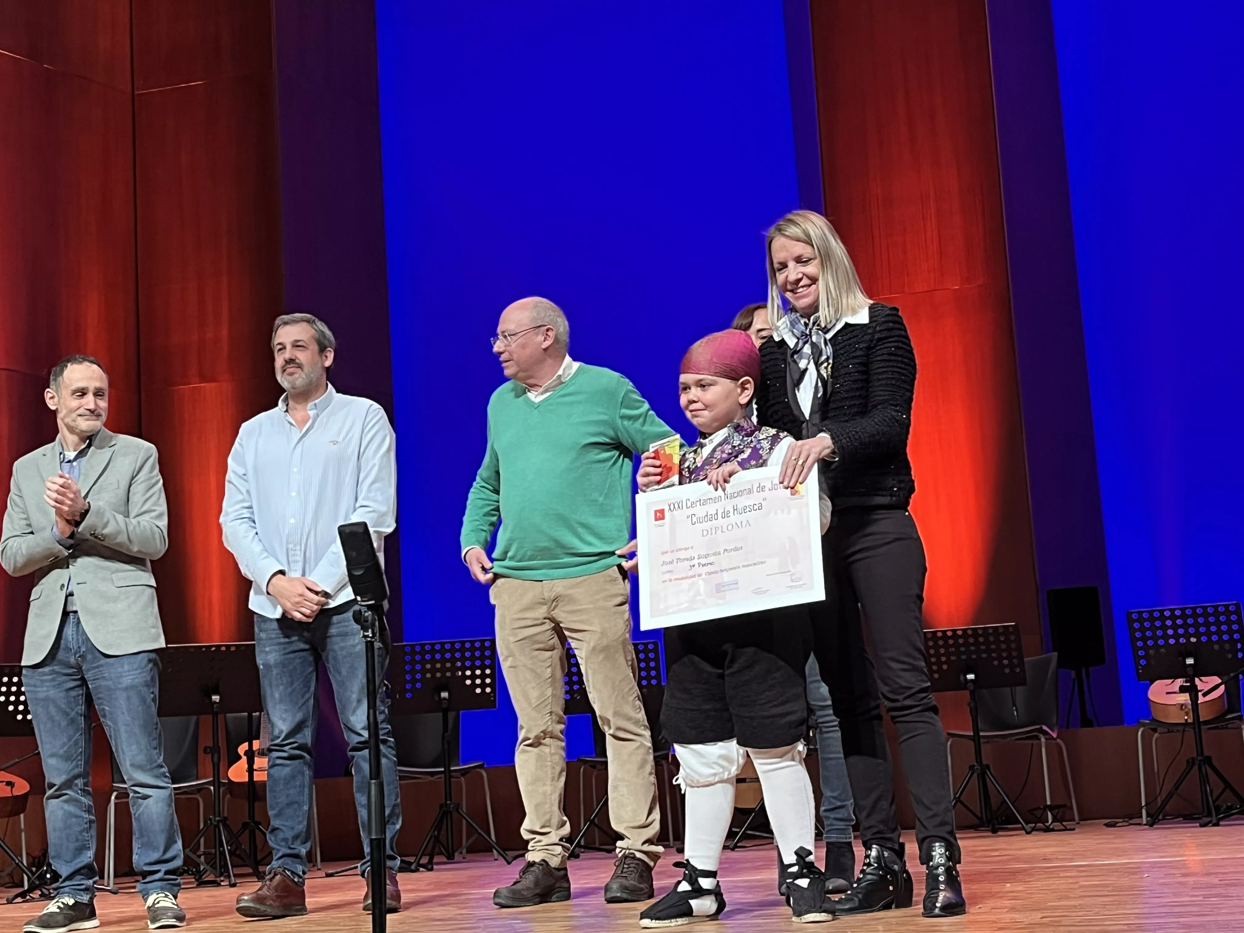 XXXI Certamen Nacional de Jota 'Ciudad de Huesca'. Foto Mercedes Manterola
