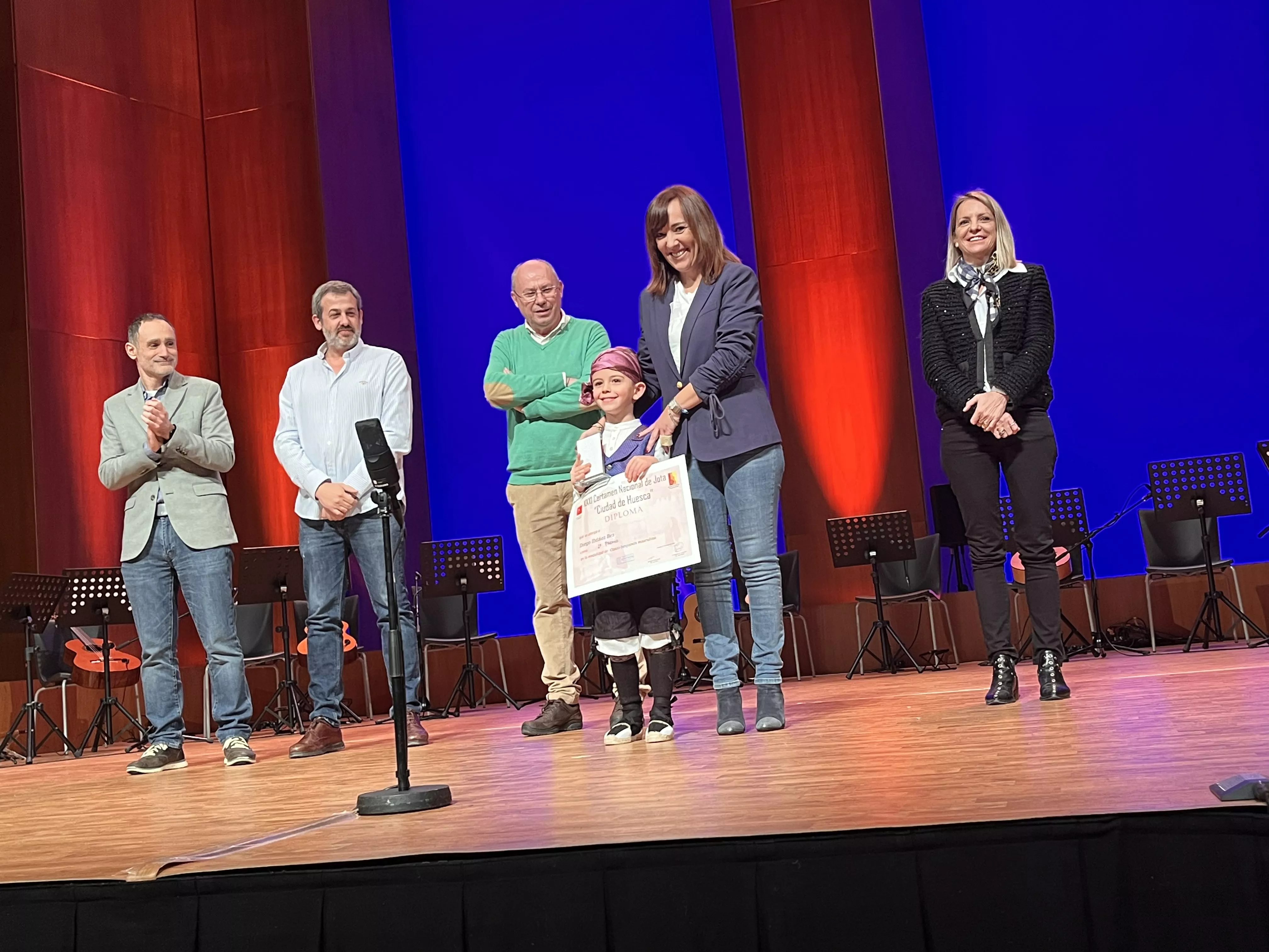 XXXI Certamen Nacional de Jota 'Ciudad de Huesca'. Foto Mercedes Manterola