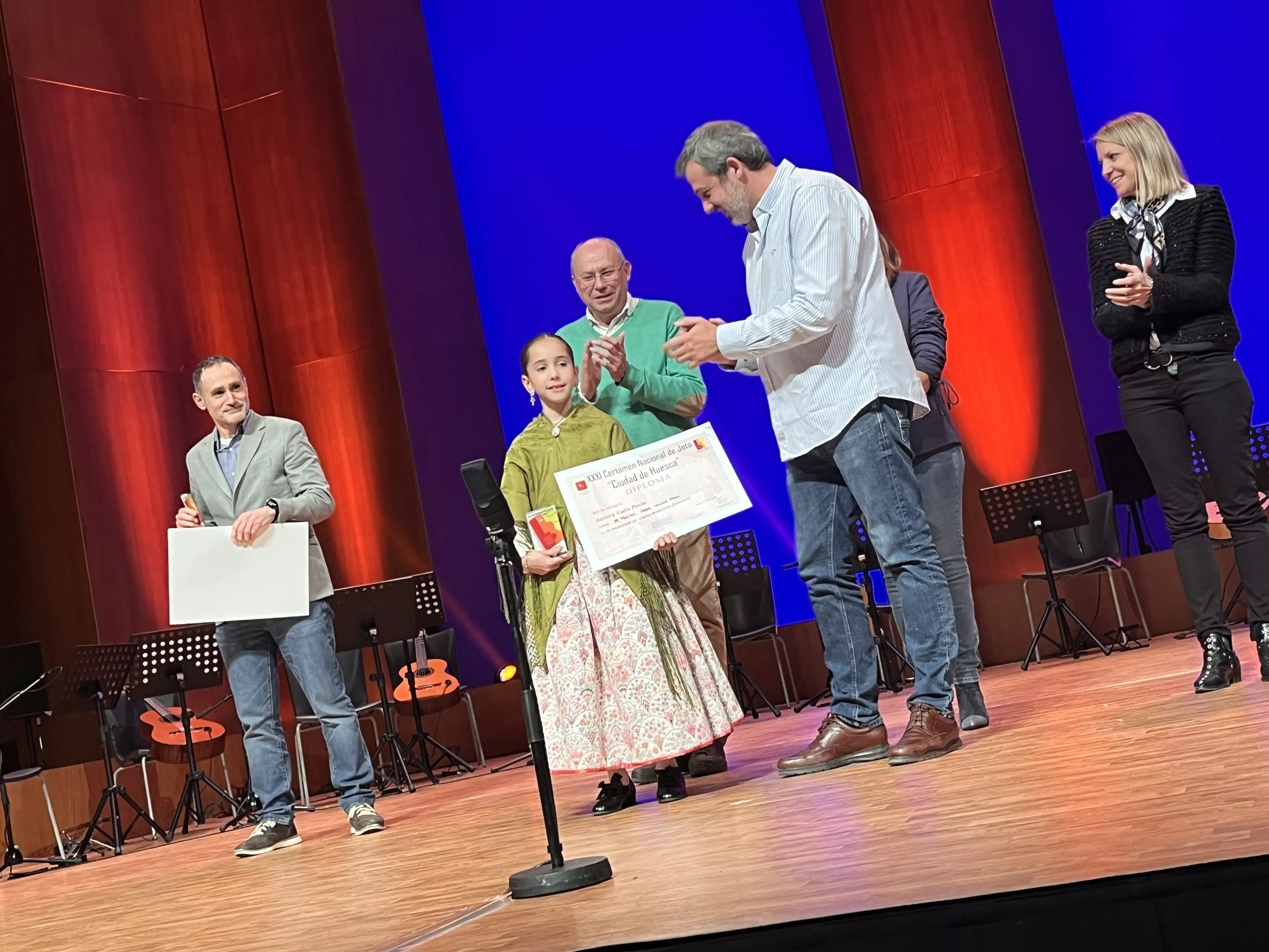 XXXI Certamen Nacional de Jota 'Ciudad de Huesca'. Foto Mercedes Manterola