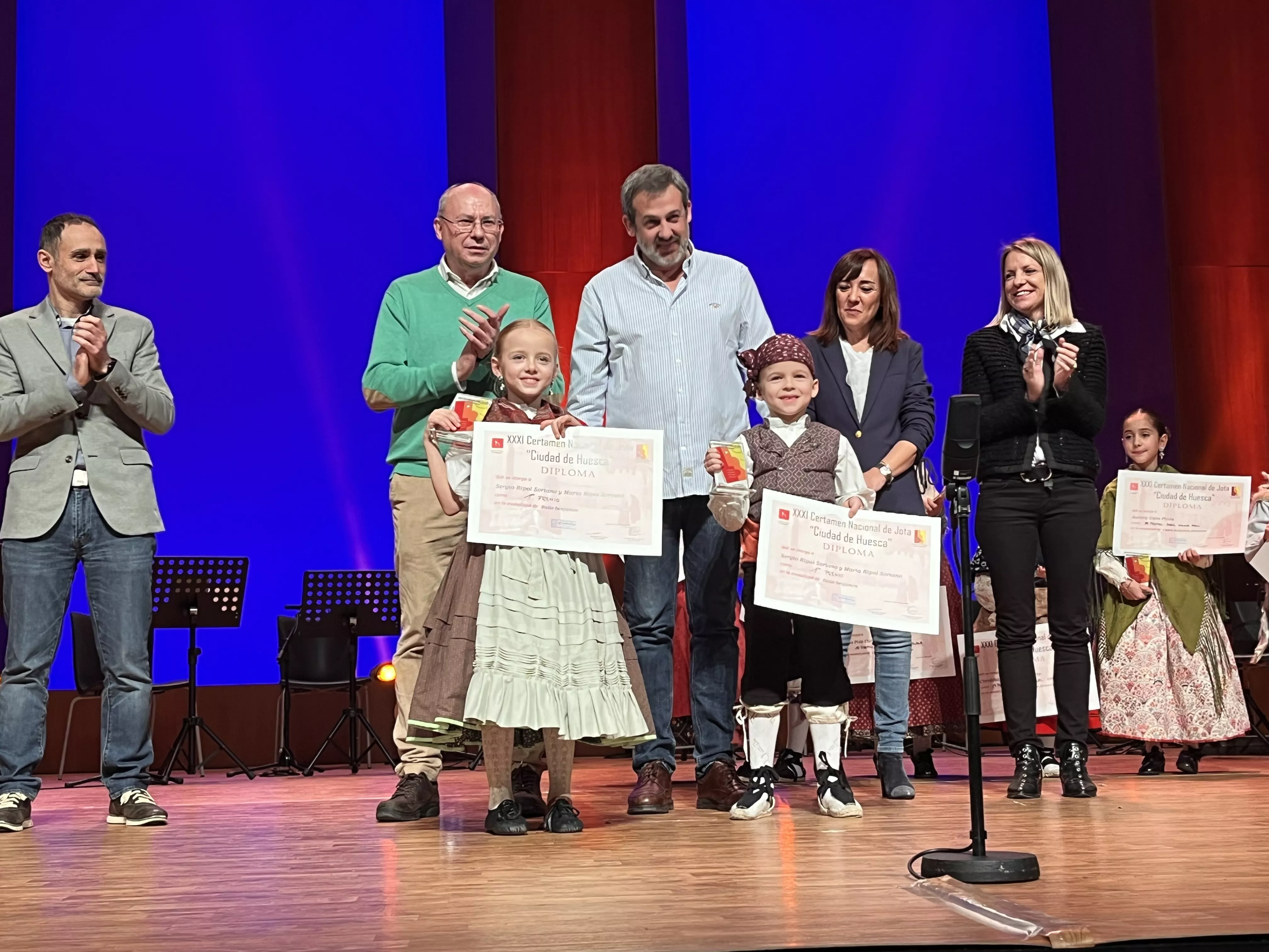 XXXI Certamen Nacional de Jota 'Ciudad de Huesca'. Foto Mercedes Manterola