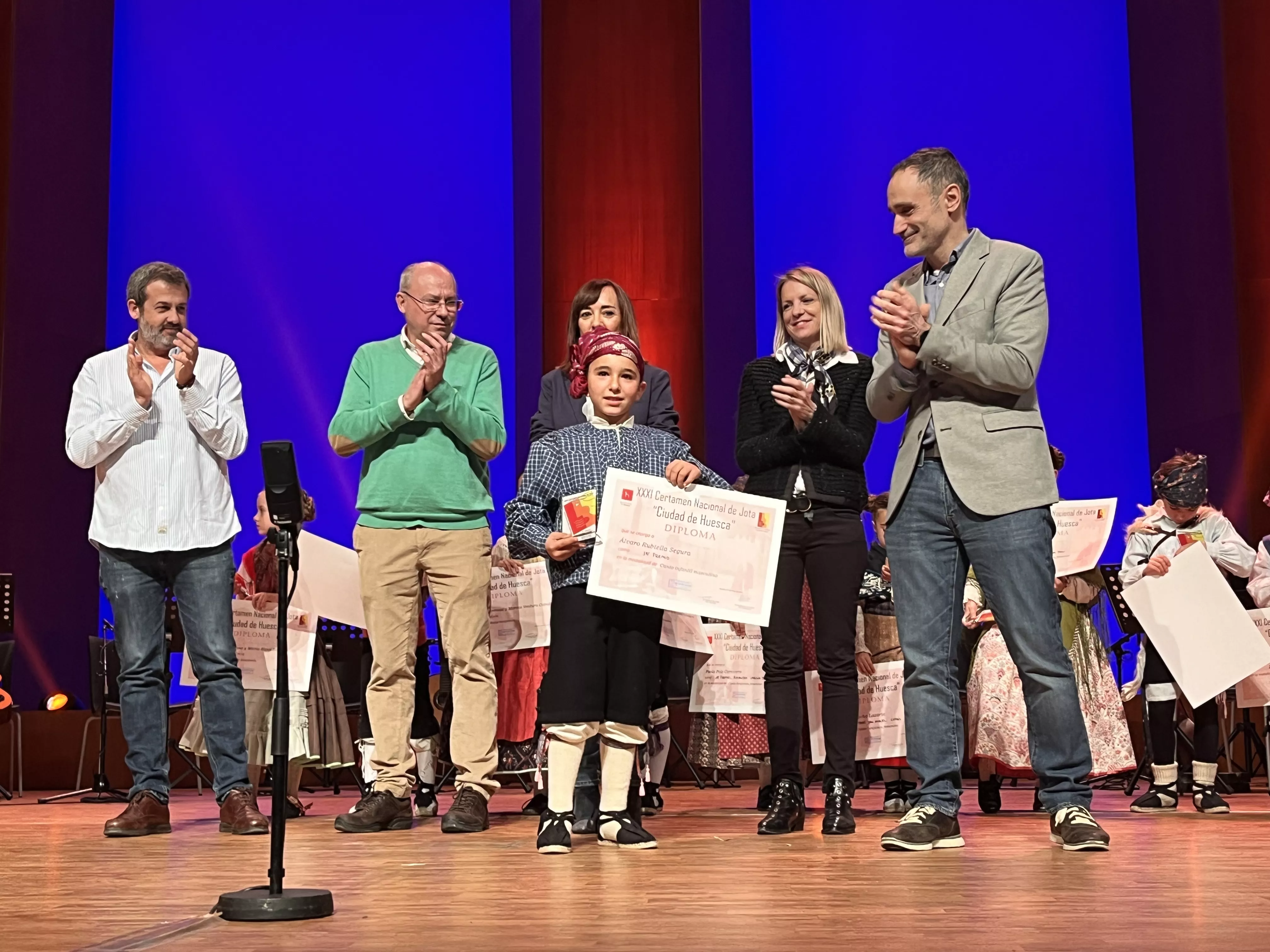 XXXI Certamen Nacional de Jota 'Ciudad de Huesca'. Foto Mercedes Manterola