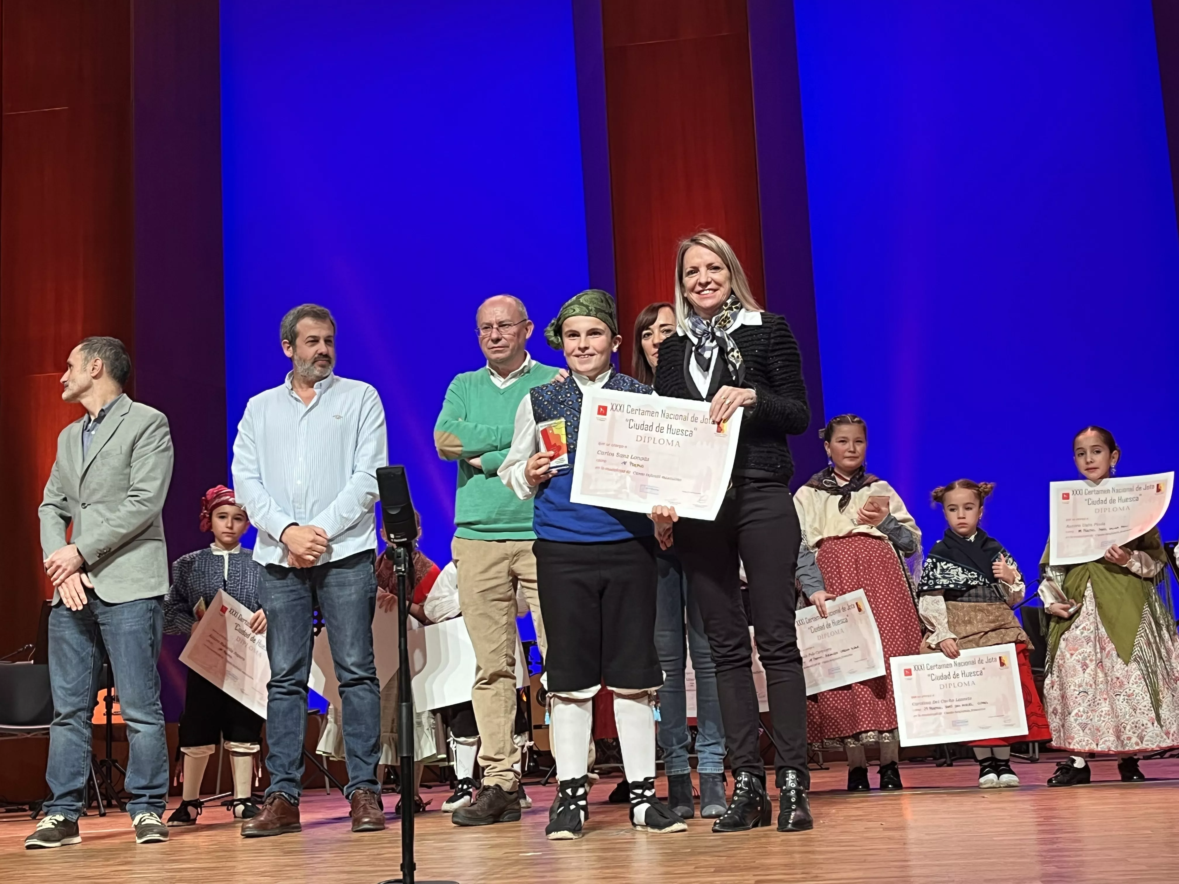 XXXI Certamen Nacional de Jota 'Ciudad de Huesca'. Foto Mercedes Manterola