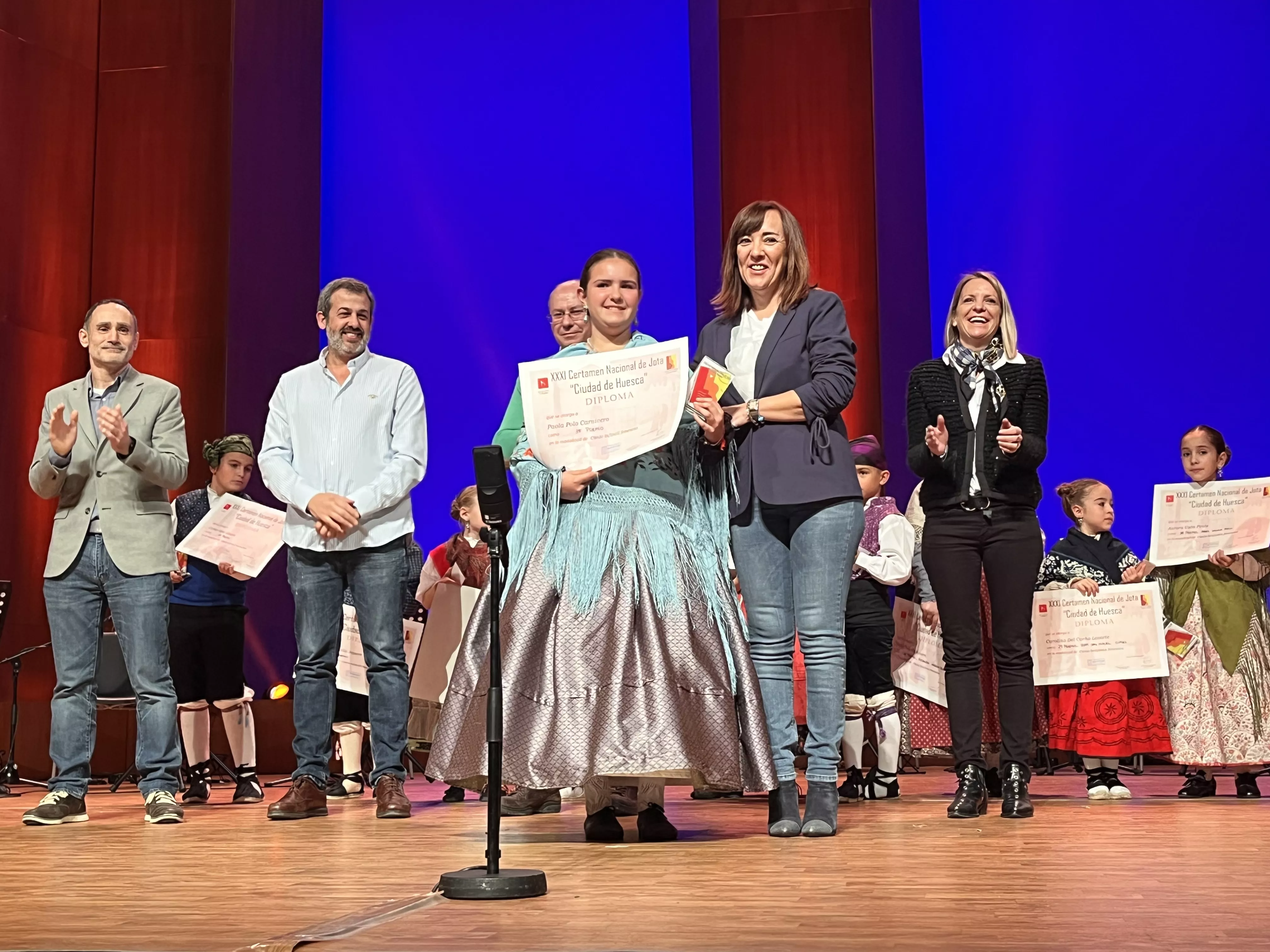 XXXI Certamen Nacional de Jota 'Ciudad de Huesca'. Foto Mercedes Manterola