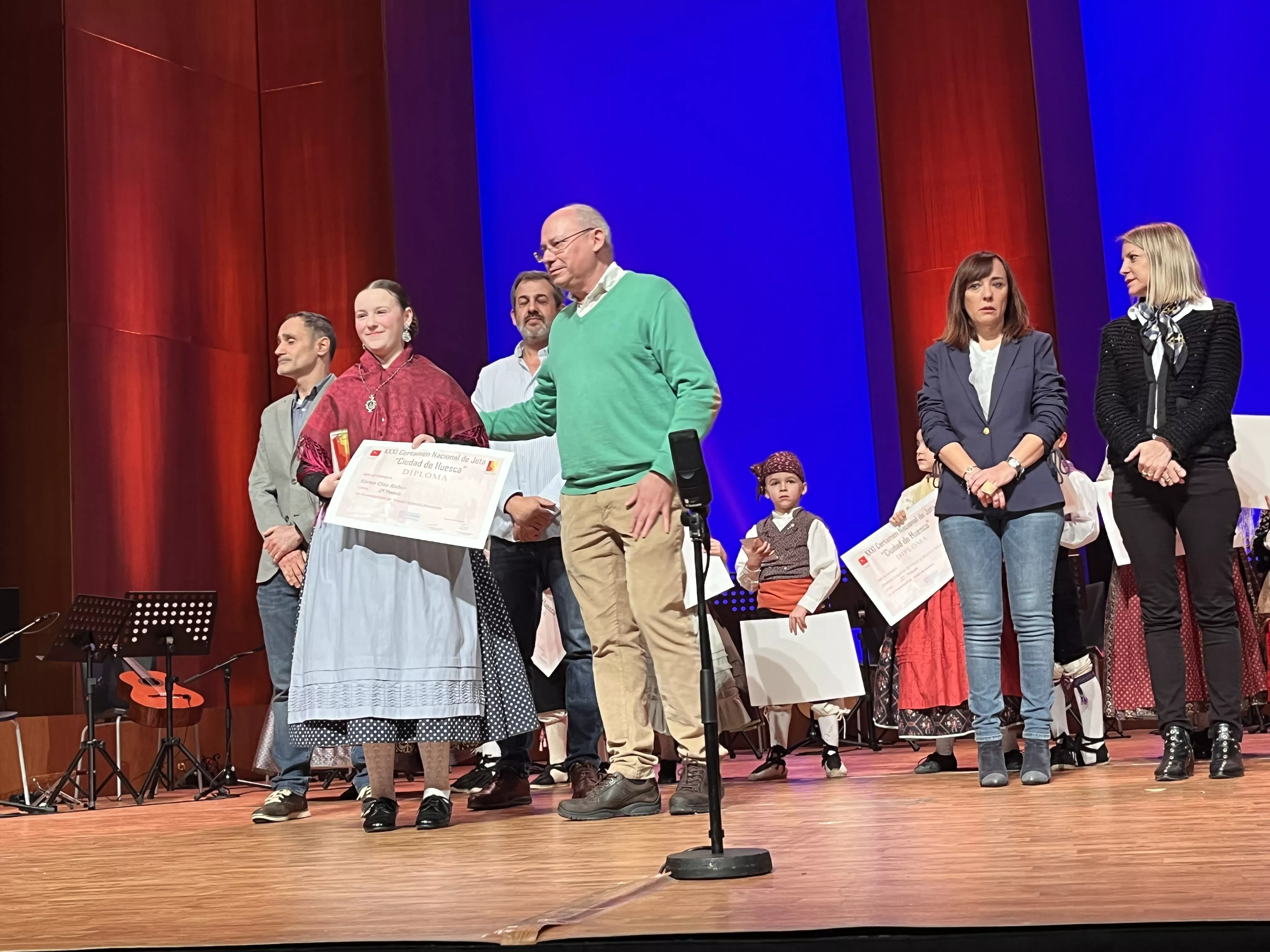 XXXI Certamen Nacional de Jota 'Ciudad de Huesca'. Foto Mercedes Manterola