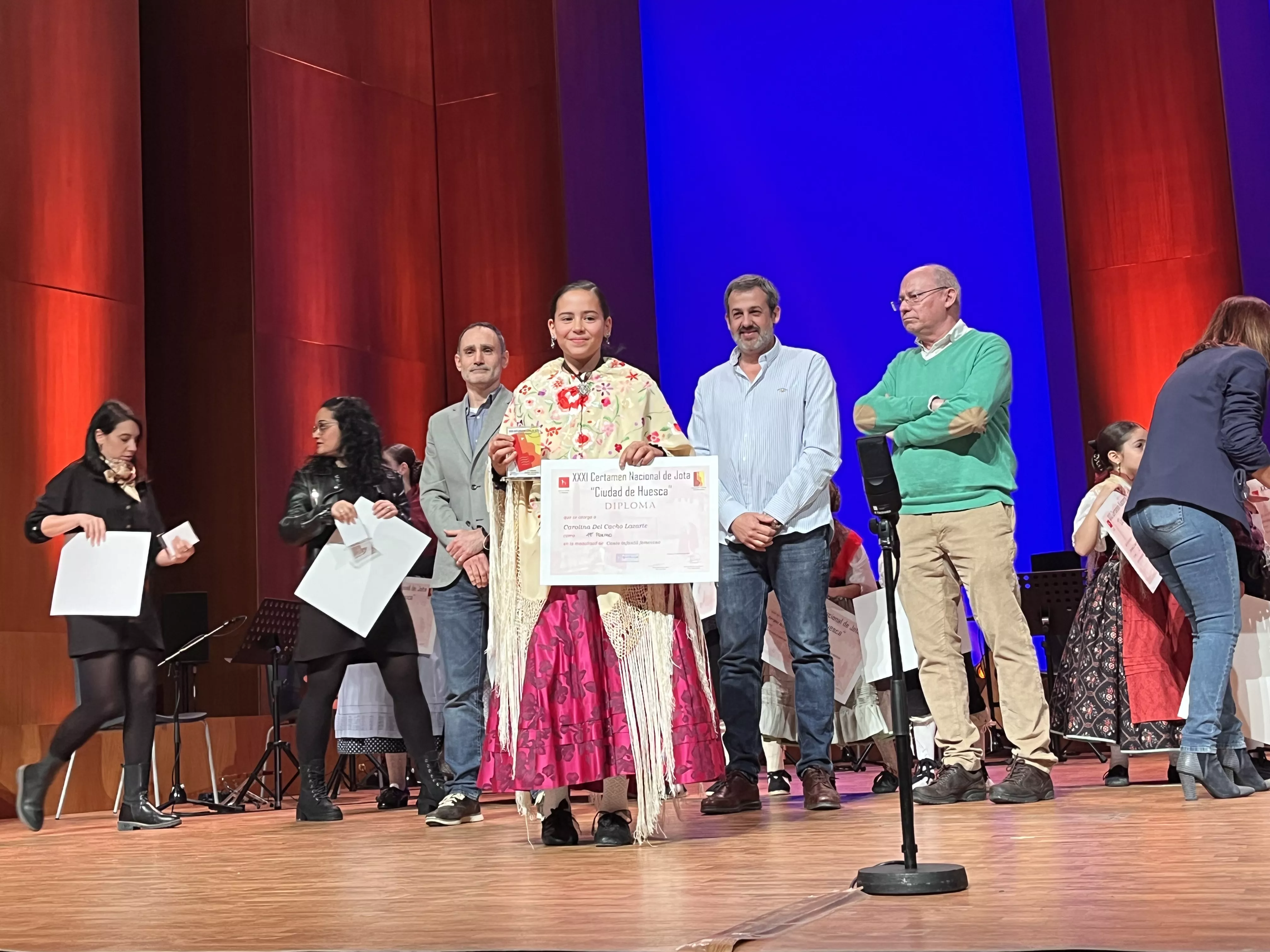 XXXI Certamen Nacional de Jota 'Ciudad de Huesca'. Foto Mercedes Manterola