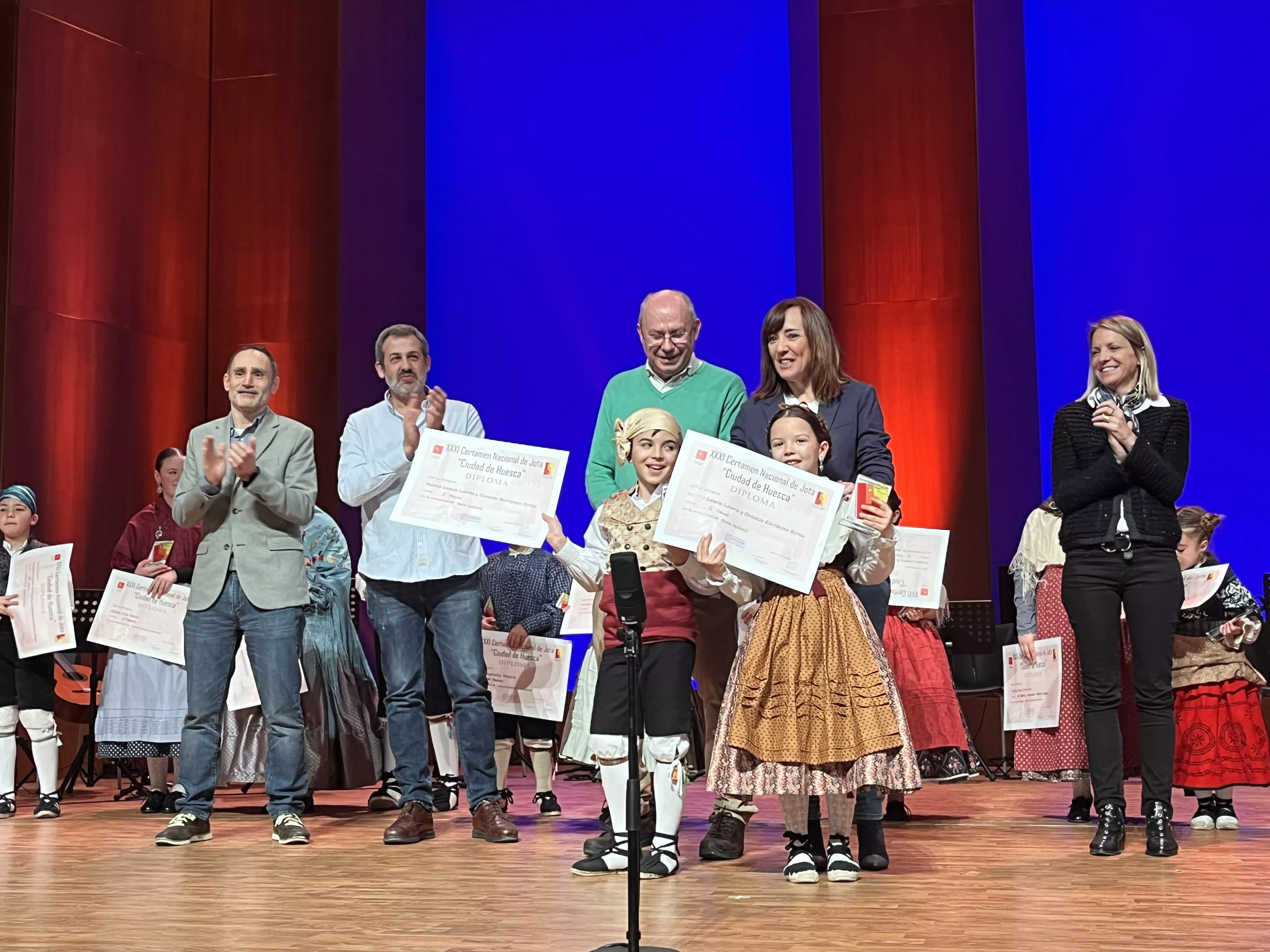 XXXI Certamen Nacional de Jota 'Ciudad de Huesca'. Foto Mercedes Manterola