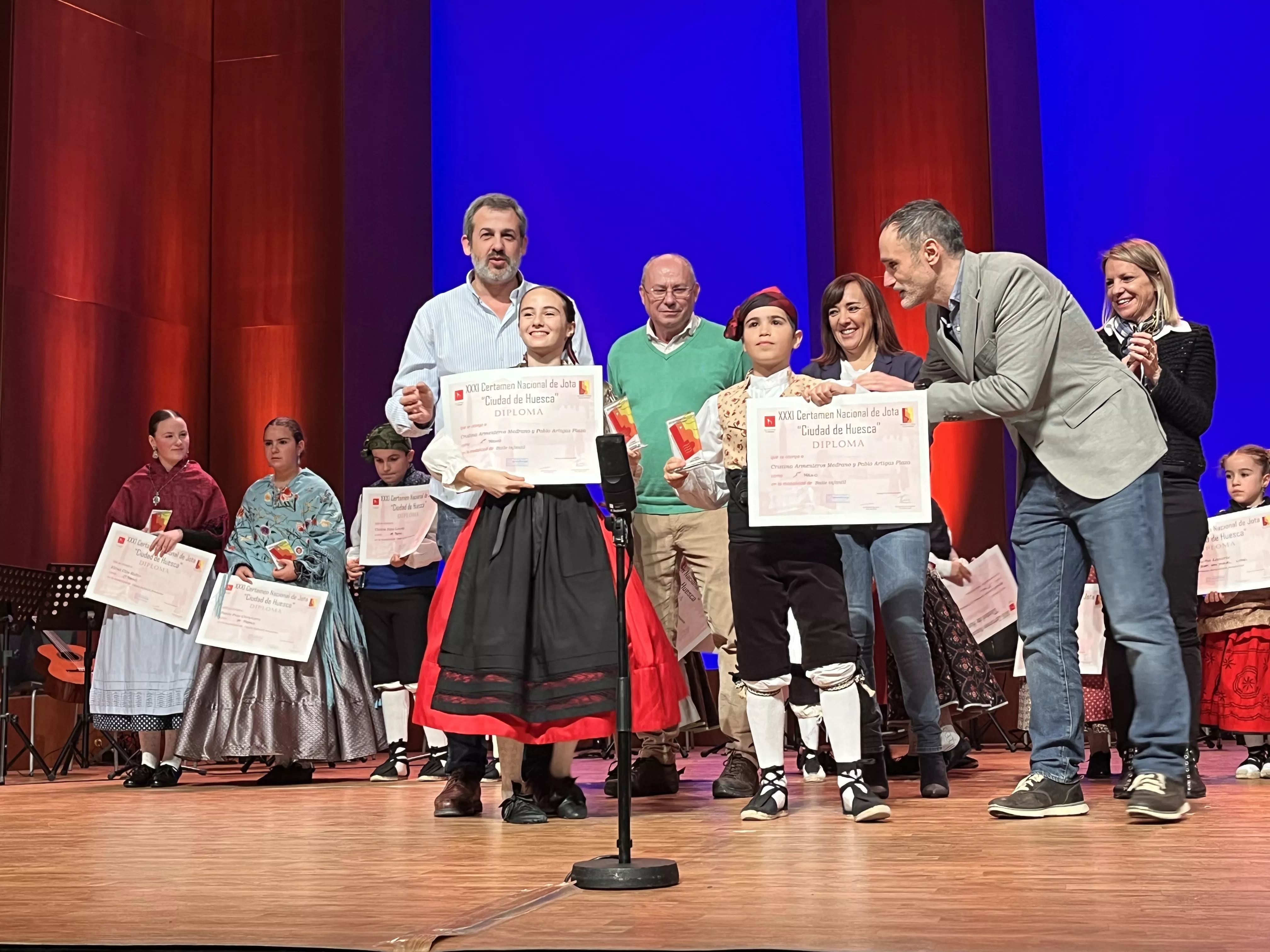 XXXI Certamen Nacional de Jota 'Ciudad de Huesca'. Foto Mercedes Manterola