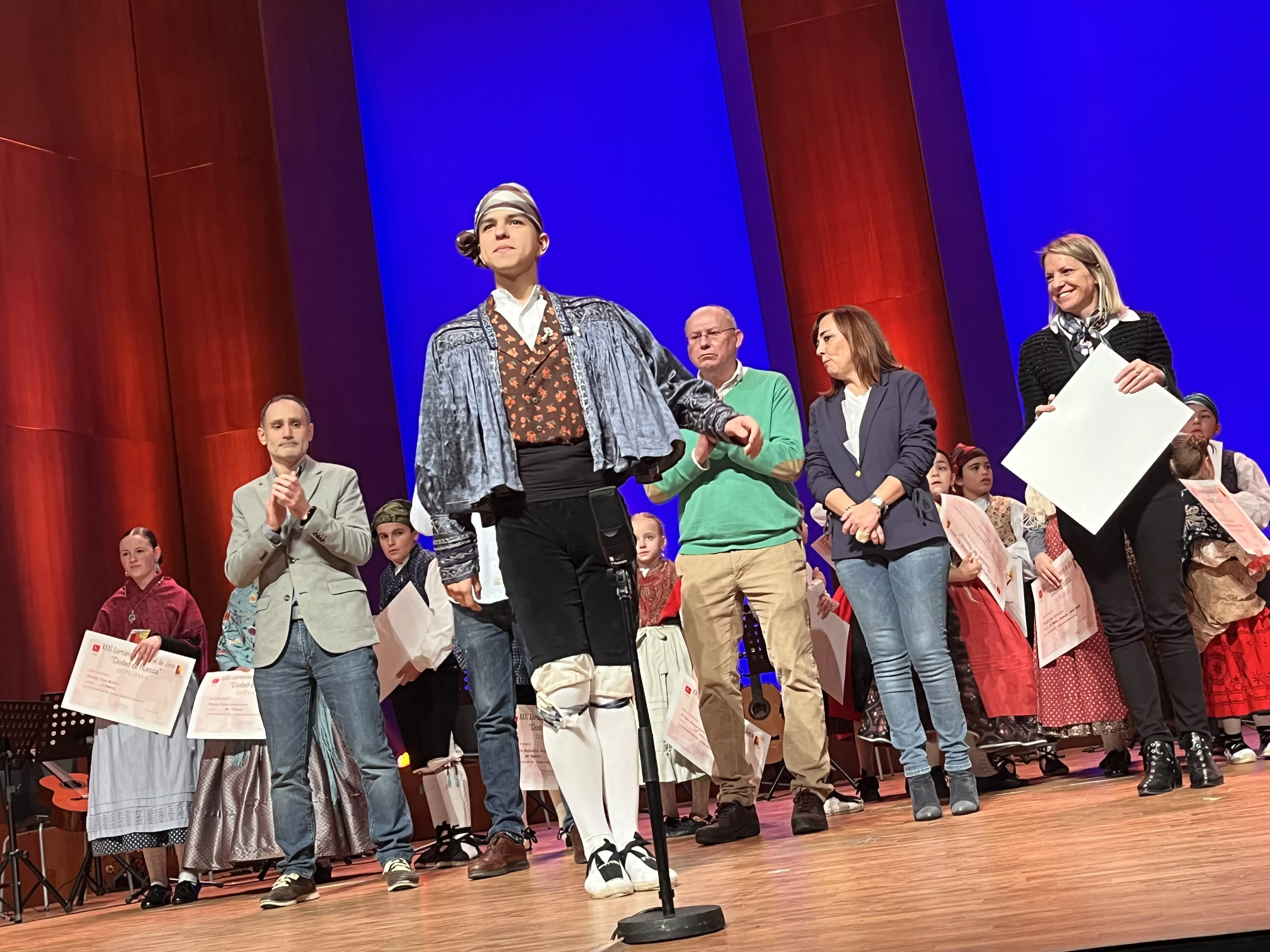 XXXI Certamen Nacional de Jota 'Ciudad de Huesca'. Foto Mercedes Manterola