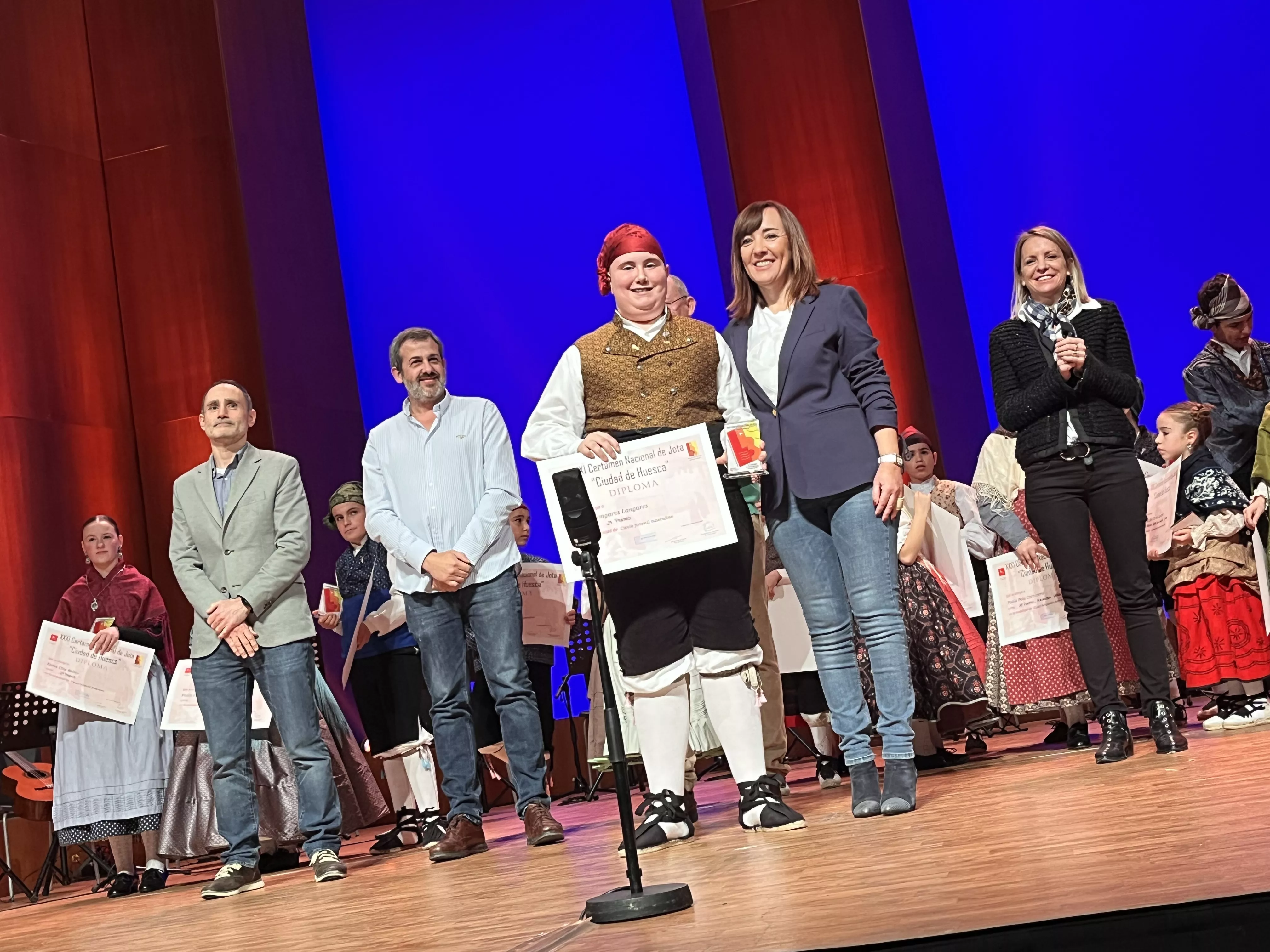 XXXI Certamen Nacional de Jota 'Ciudad de Huesca'. Foto Mercedes Manterola