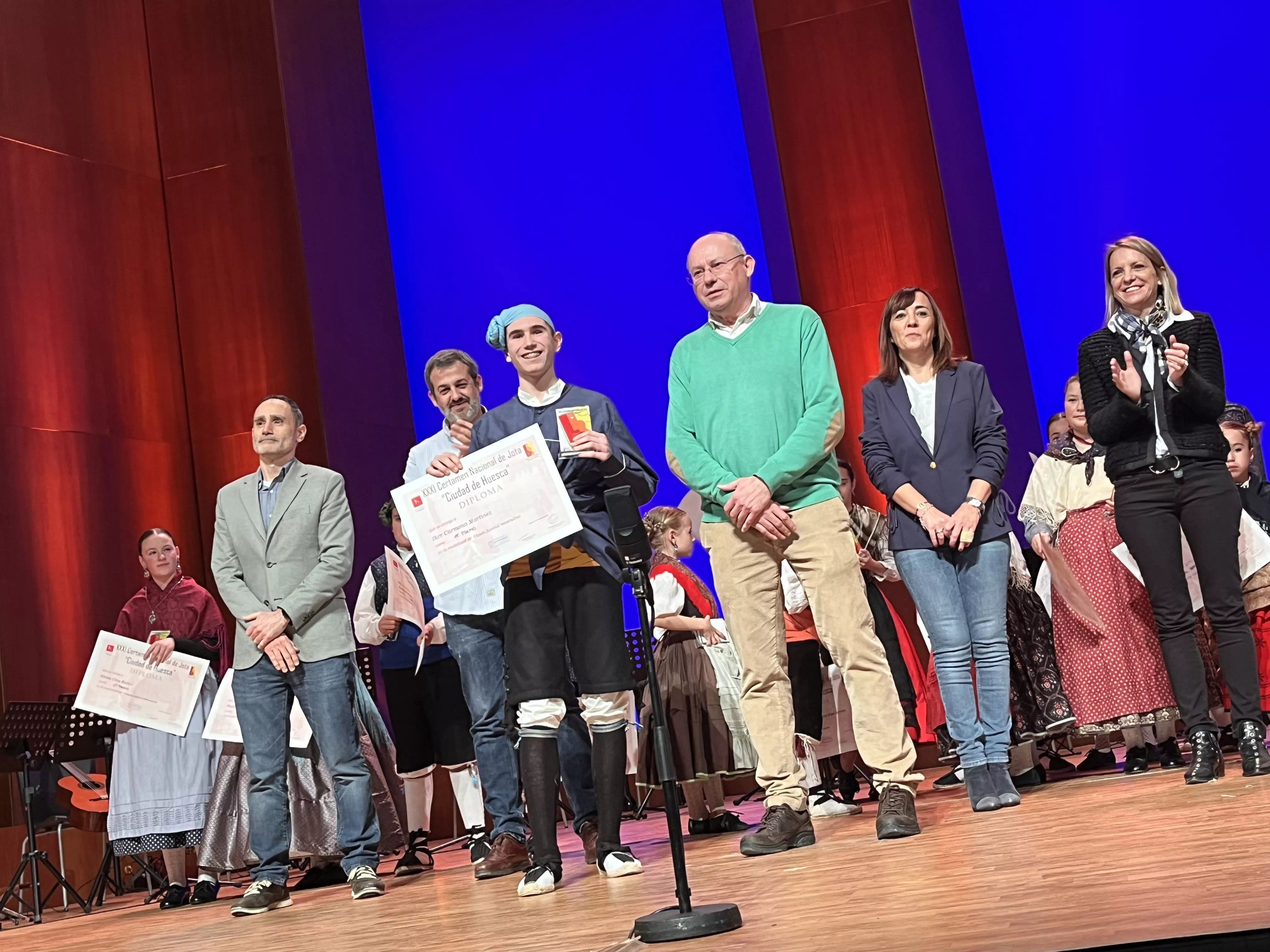 XXXI Certamen Nacional de Jota 'Ciudad de Huesca'. Foto Mercedes Manterola