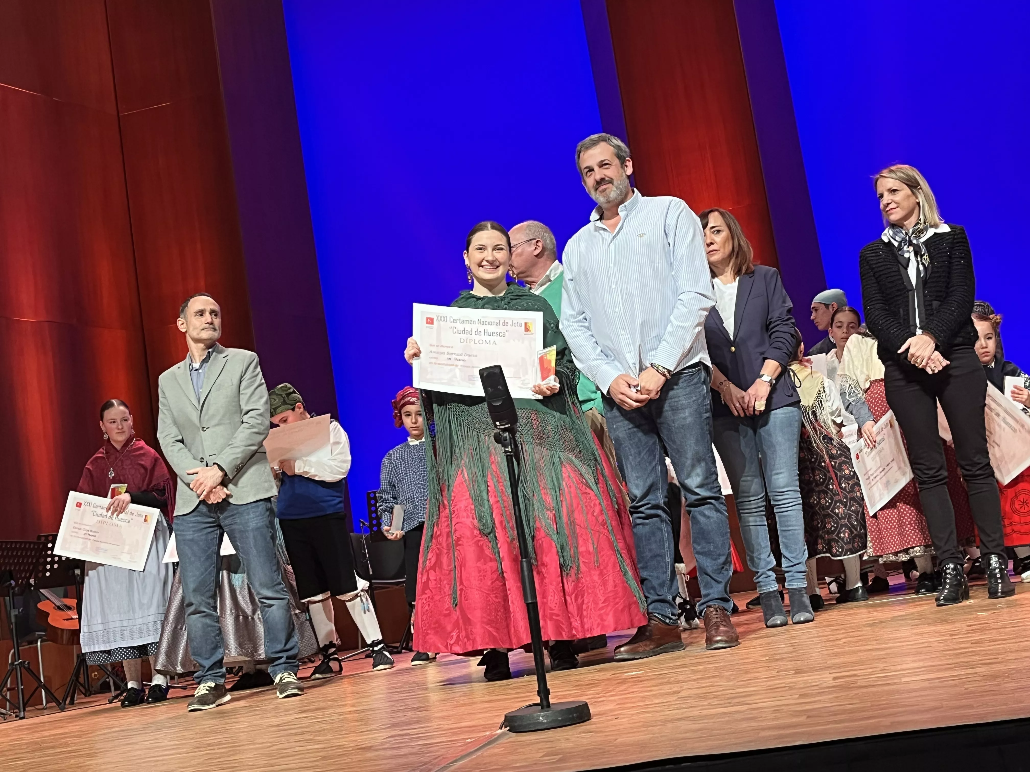 XXXI Certamen Nacional de Jota 'Ciudad de Huesca'. Foto Mercedes Manterola