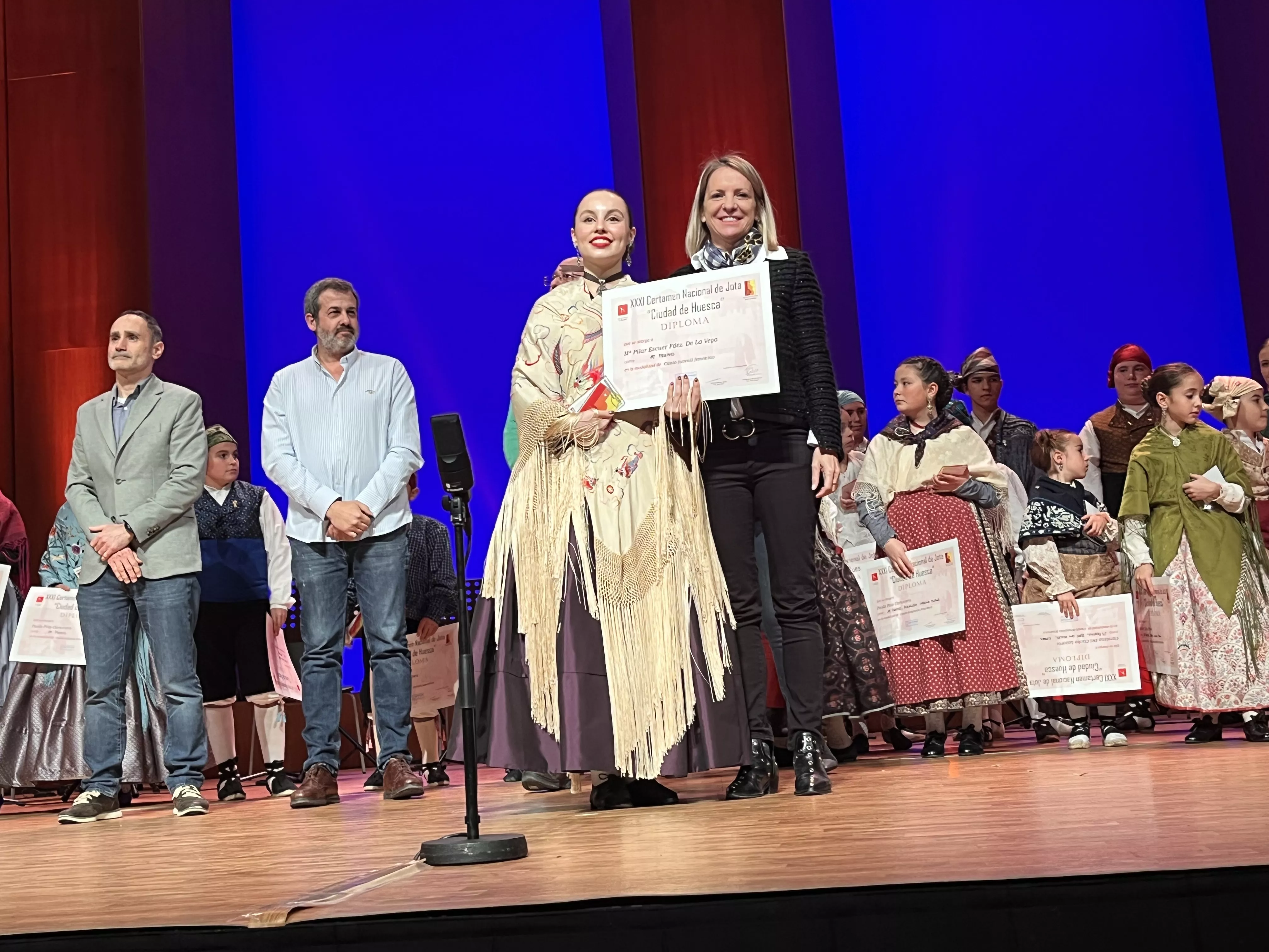 XXXI Certamen Nacional de Jota 'Ciudad de Huesca'. Foto Mercedes Manterola