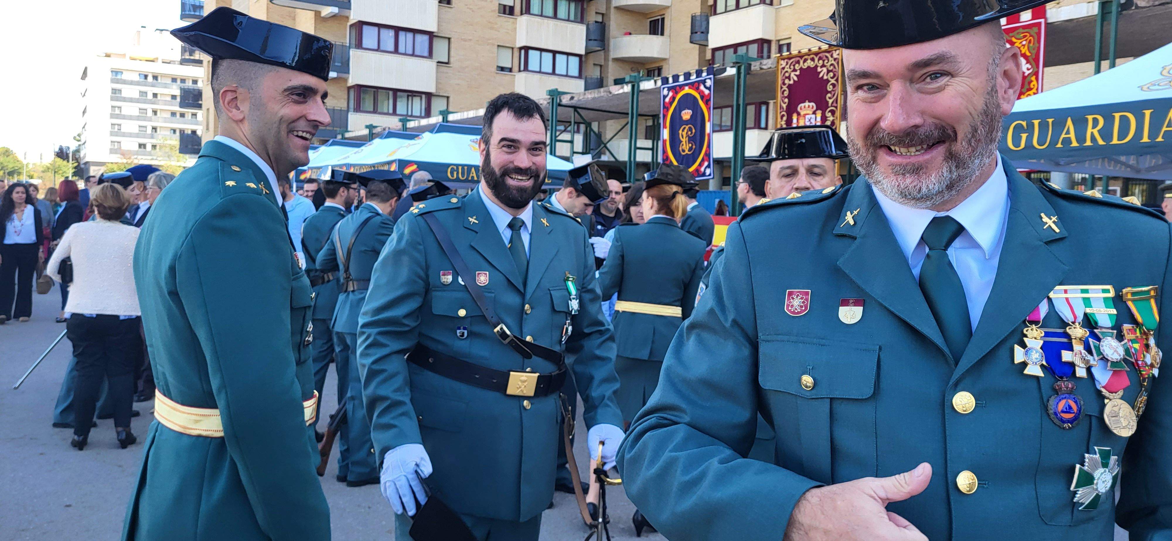 Fiesta de la Guardia Civil en el Acuartelamiento Alcoraz. Foto: Mercedes Manterola