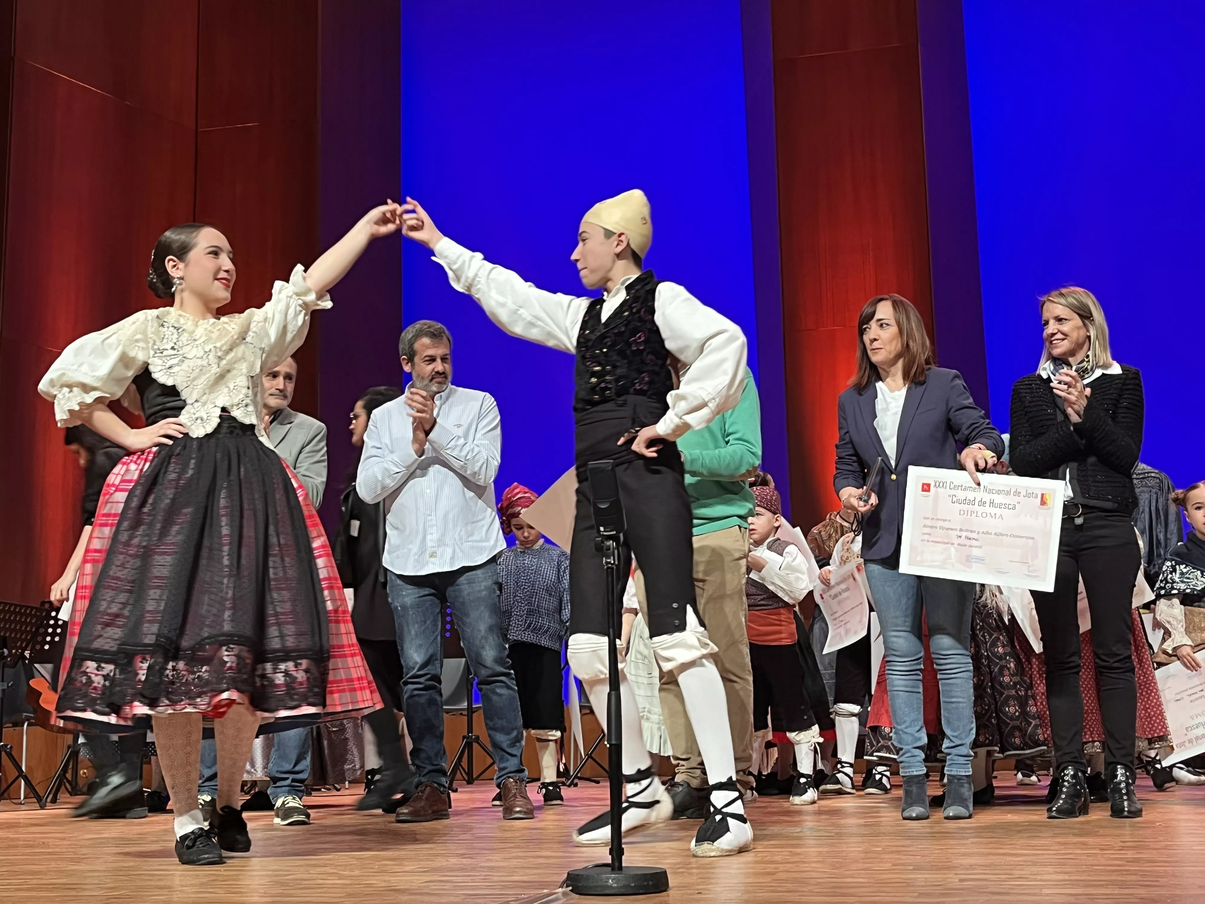 XXXI Certamen Nacional de Jota 'Ciudad de Huesca'. Foto Mercedes Manterola