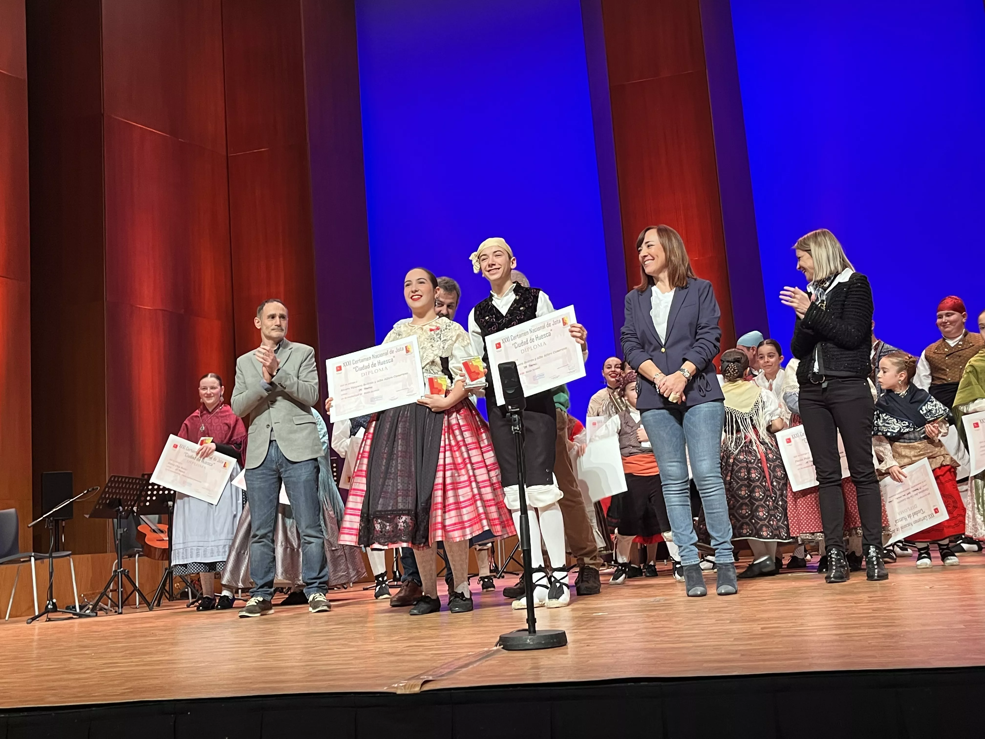 XXXI Certamen Nacional de Jota 'Ciudad de Huesca'. Foto Mercedes Manterola