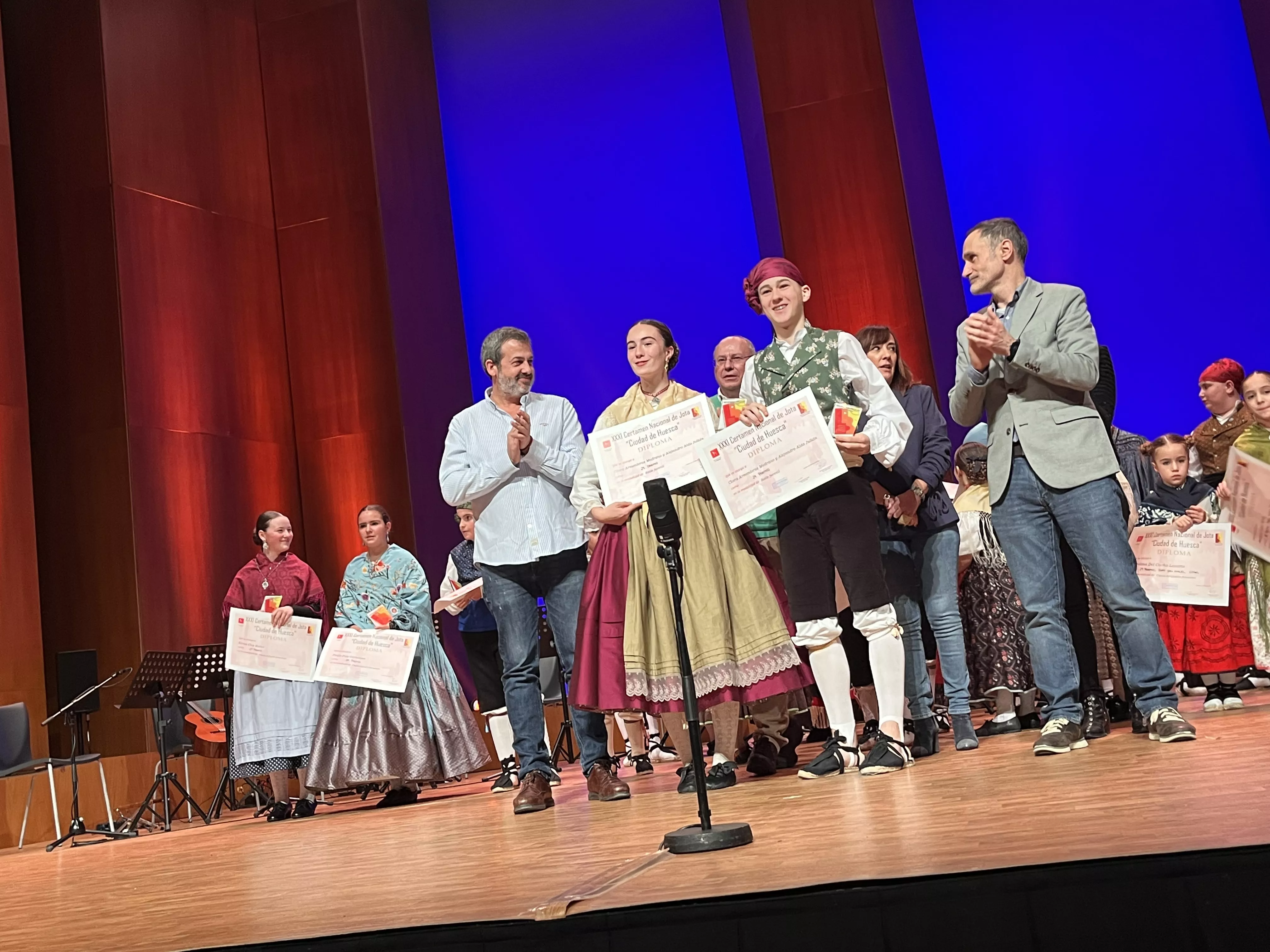 XXXI Certamen Nacional de Jota 'Ciudad de Huesca'. Foto Mercedes Manterola