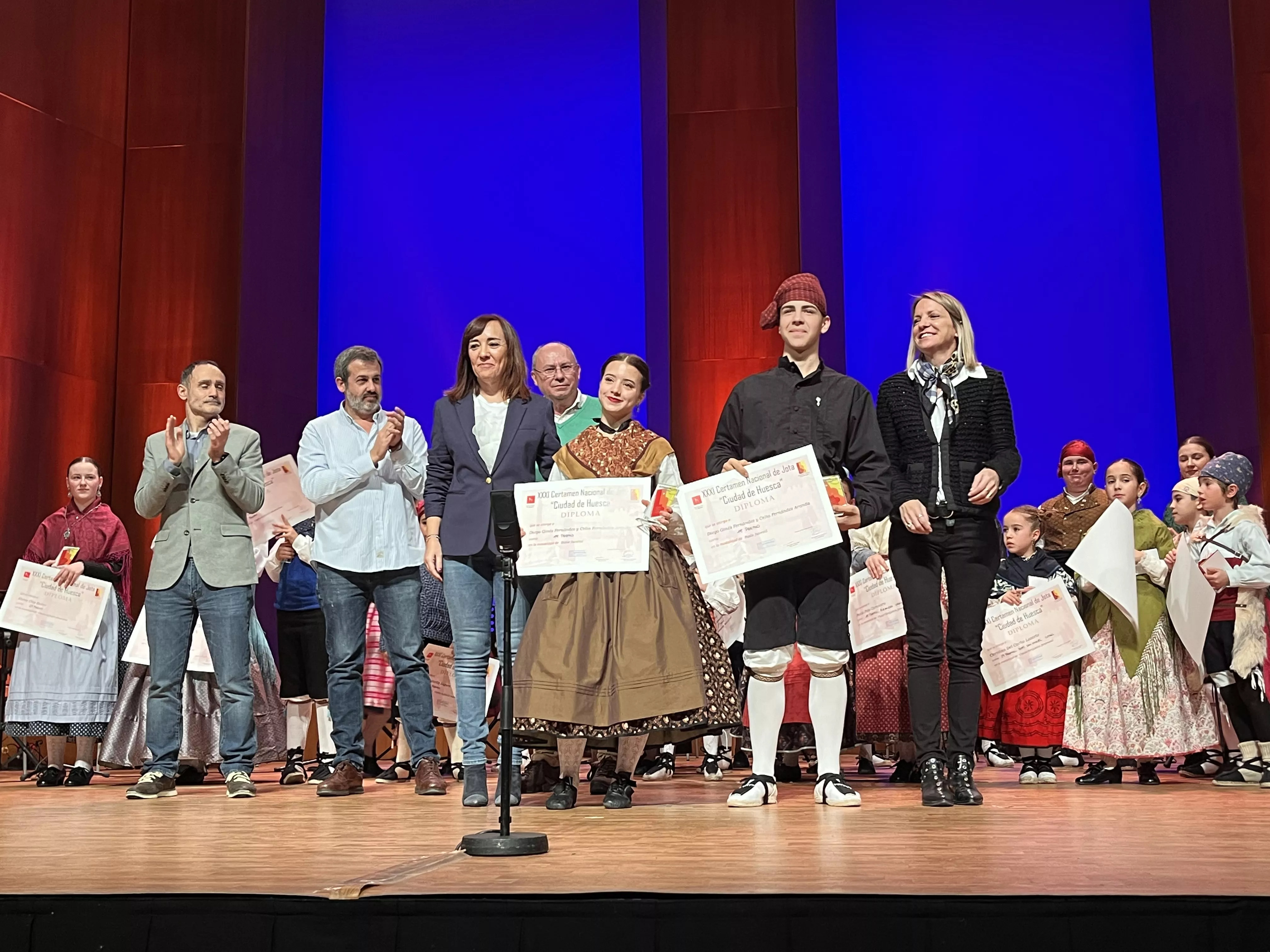 XXXI Certamen Nacional de Jota 'Ciudad de Huesca'. Foto Mercedes Manterola
