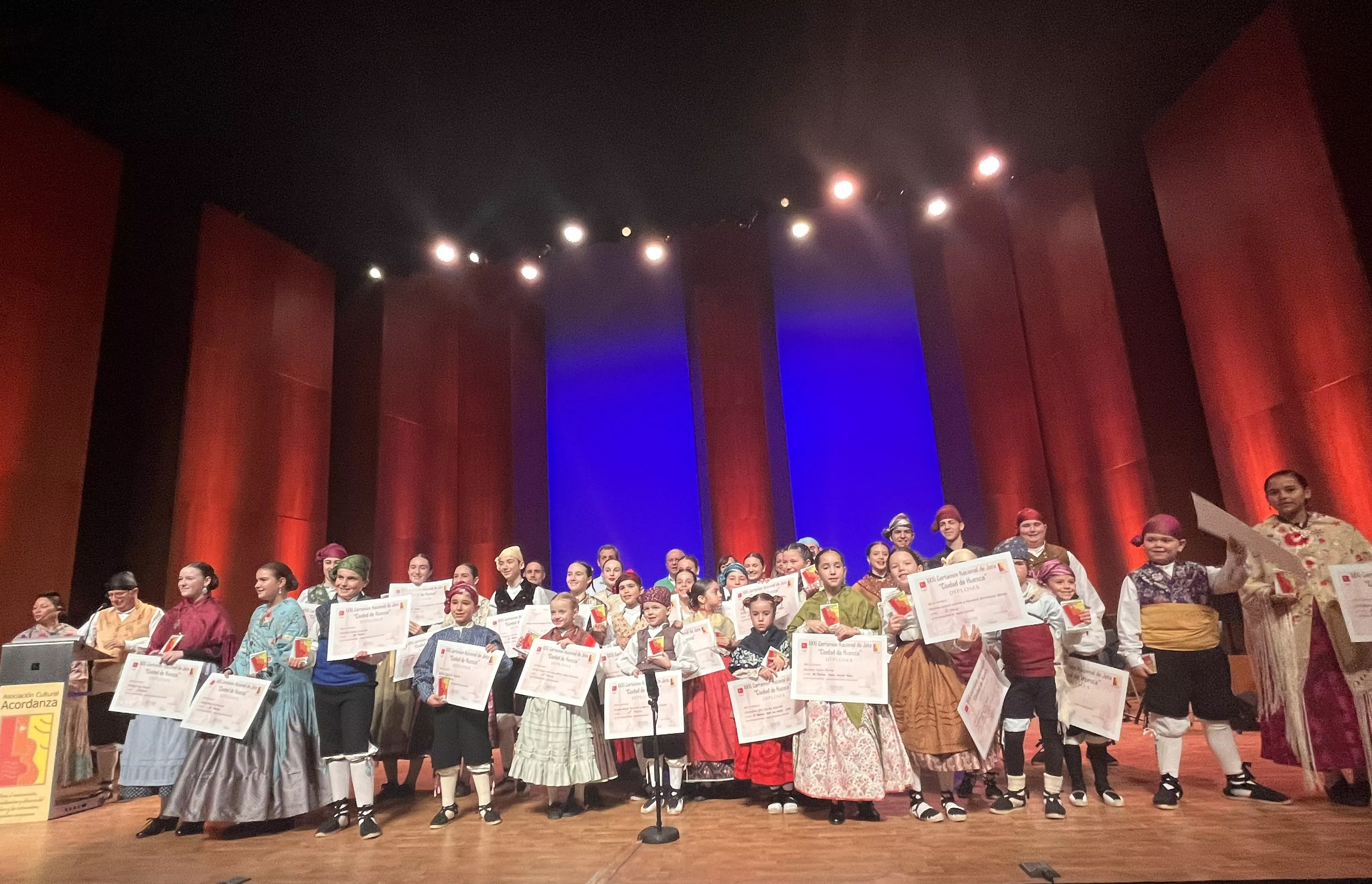 XXXI Certamen Nacional de Jota 'Ciudad de Huesca'. Foto Mercedes Manterola