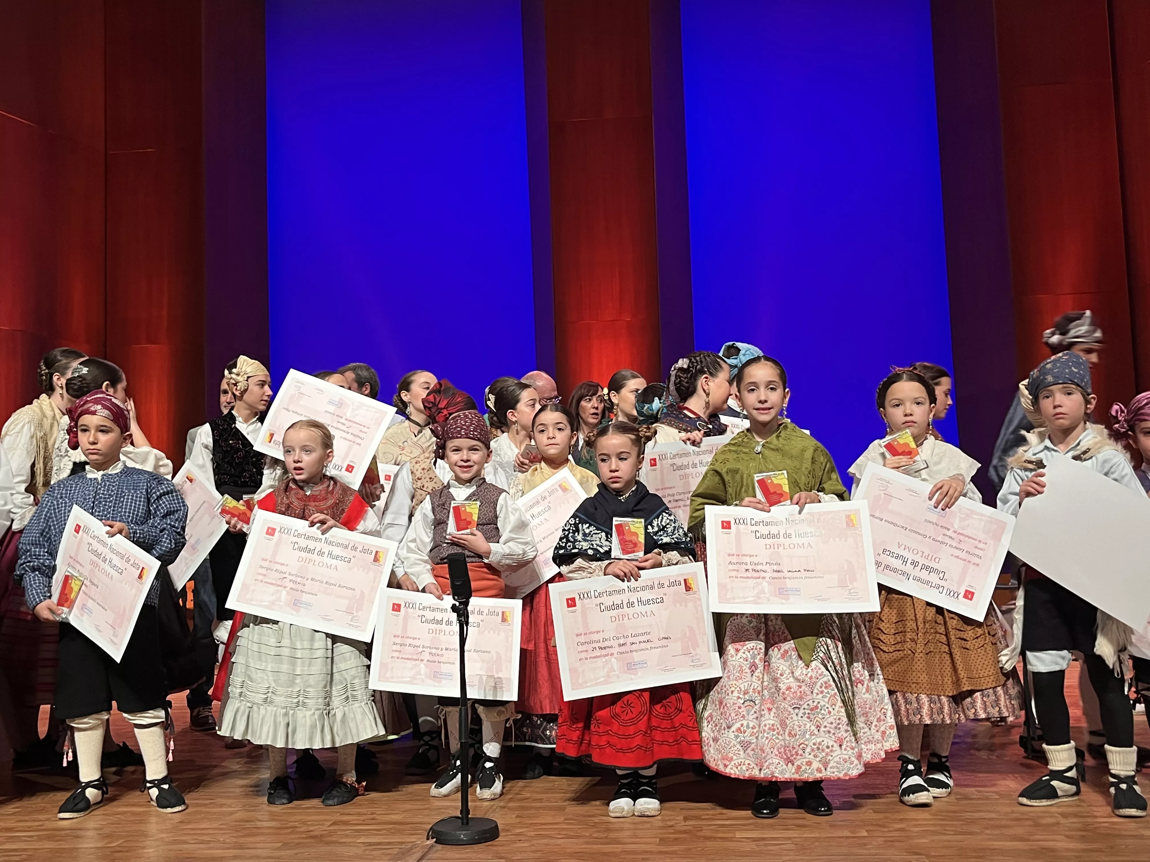 XXXI Certamen Nacional de Jota 'Ciudad de Huesca'. Foto Mercedes Manterola