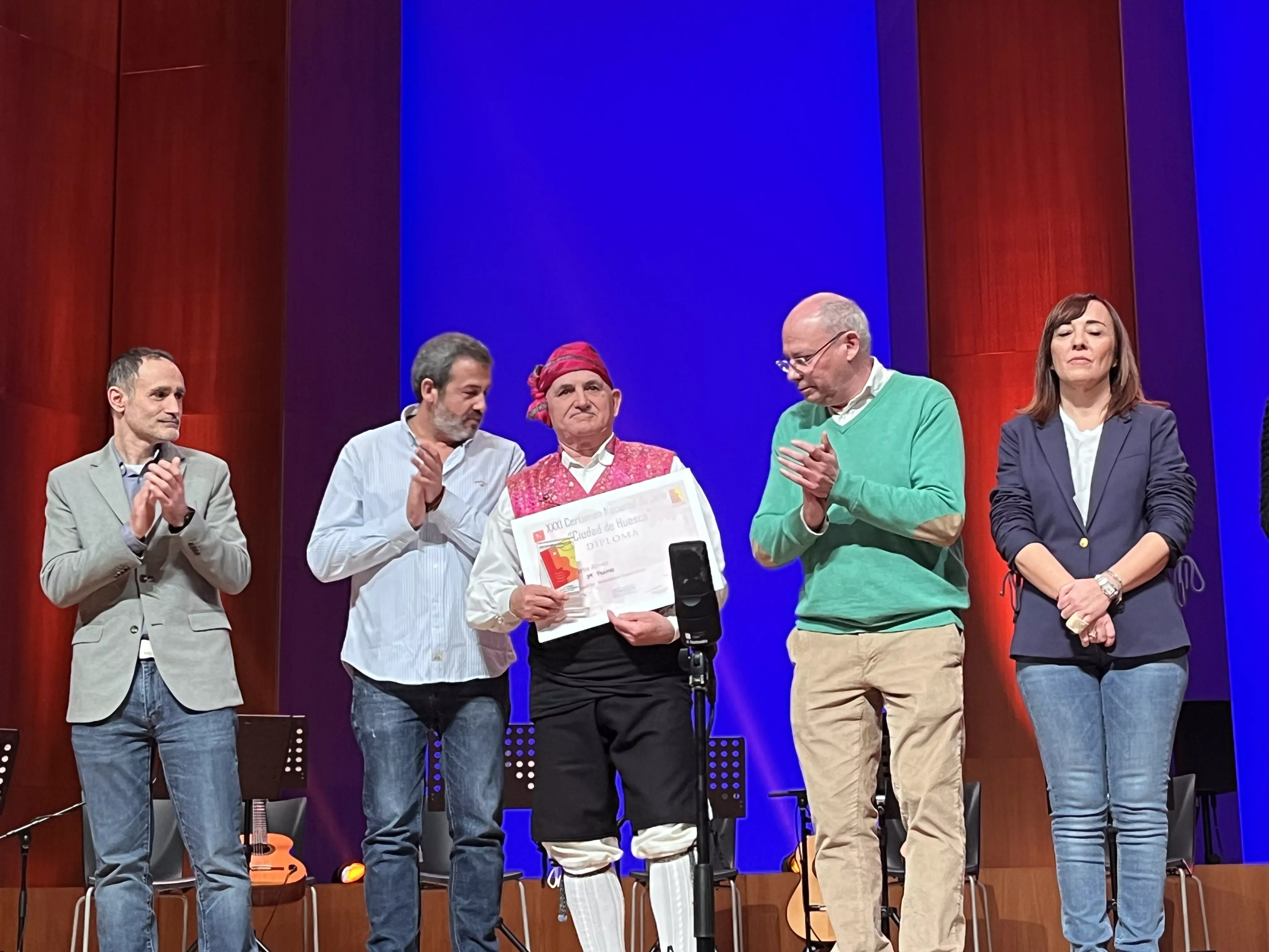XXXI Certamen Nacional de Jota 'Ciudad de Huesca'. Foto Mercedes Manterola