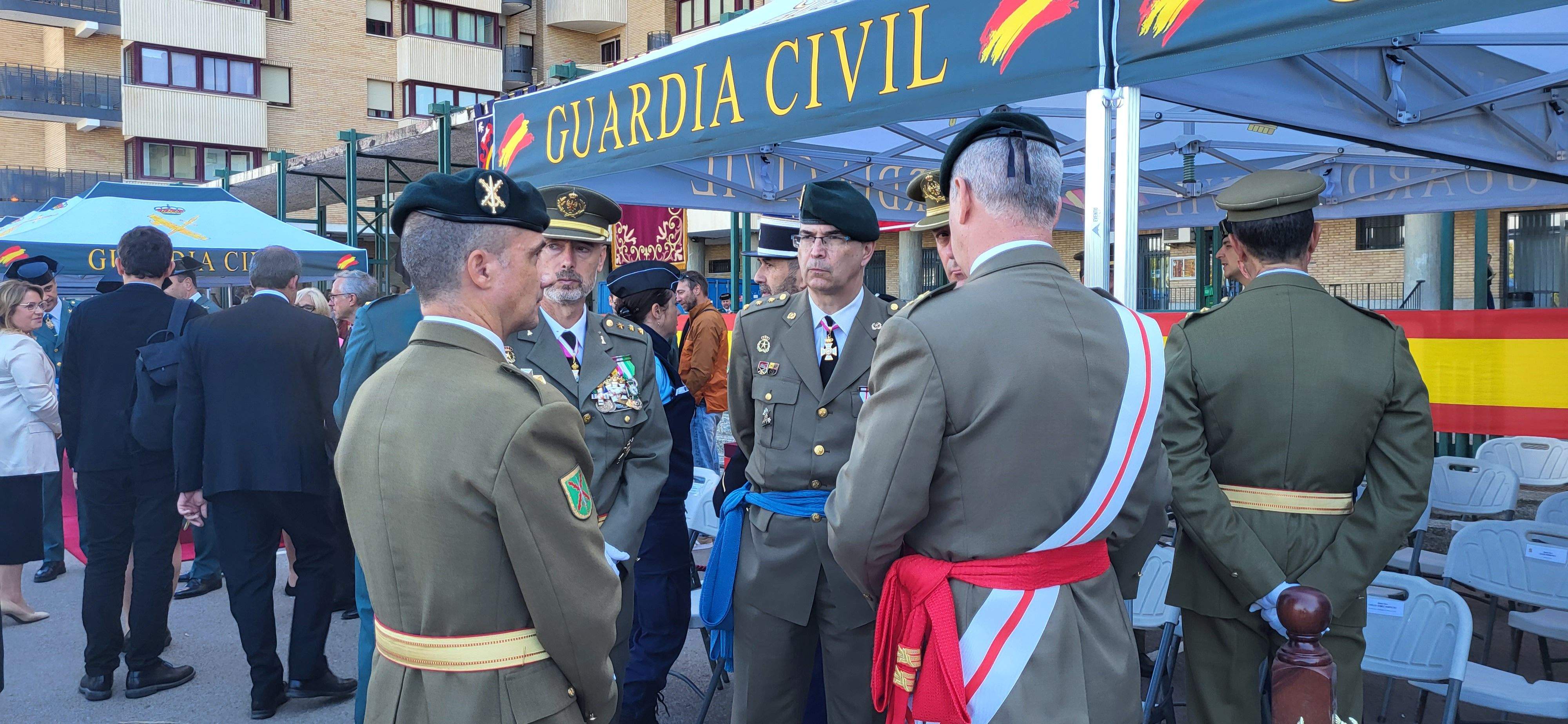 Fiesta de la Guardia Civil en el Acuartelamiento Alcoraz. Foto: Mercedes Manterola