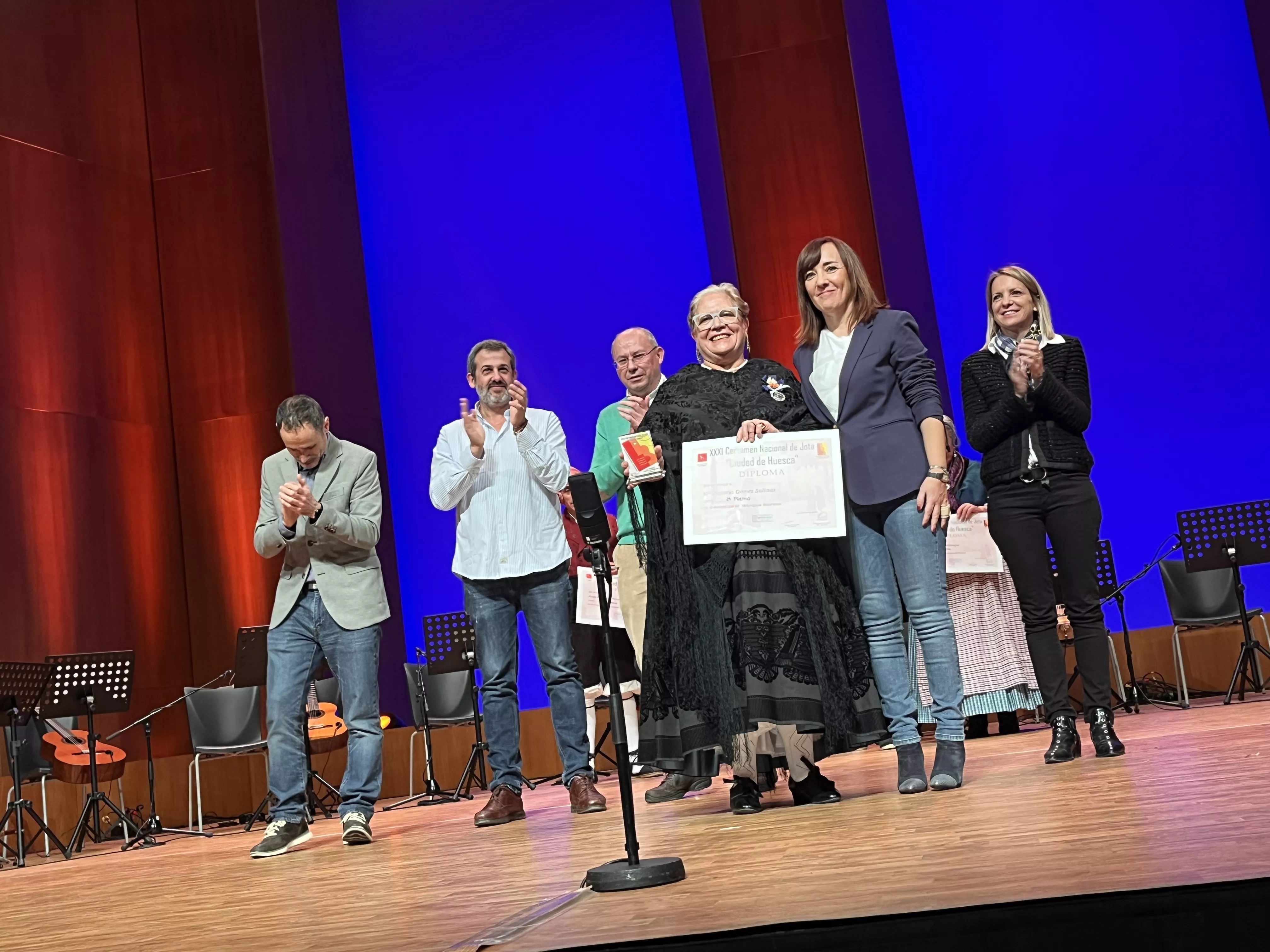 XXXI Certamen Nacional de Jota 'Ciudad de Huesca'. Foto Mercedes Manterola