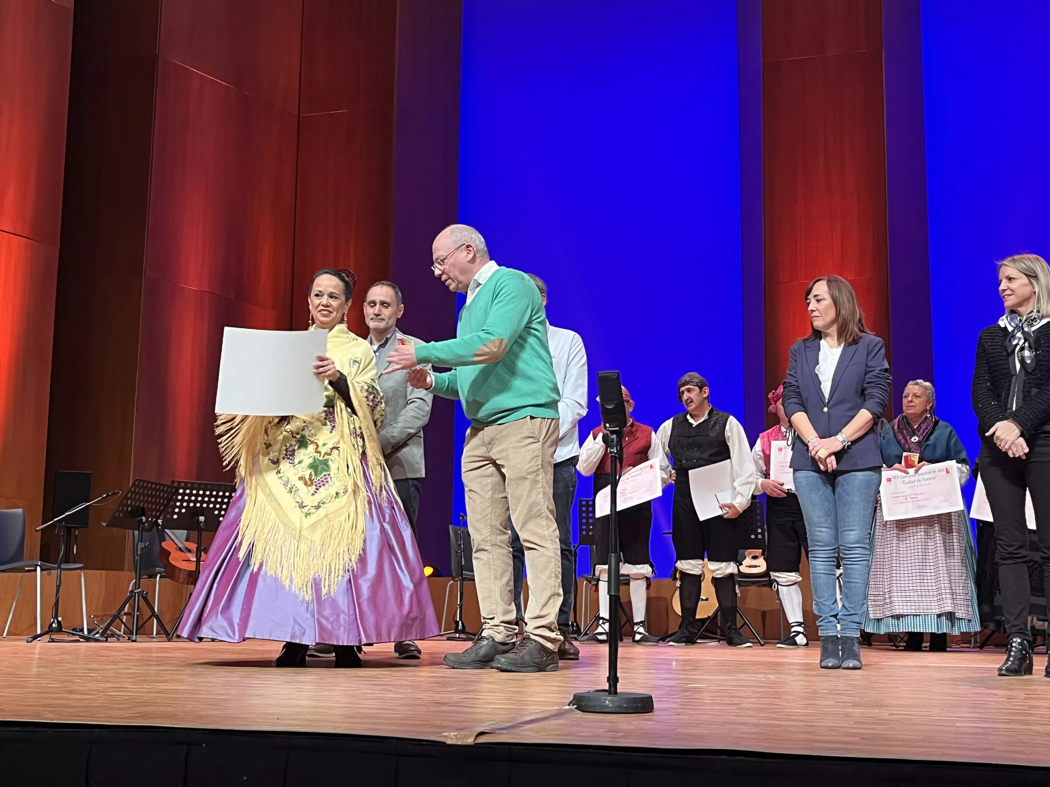 XXXI Certamen Nacional de Jota 'Ciudad de Huesca'. Foto Mercedes Manterola