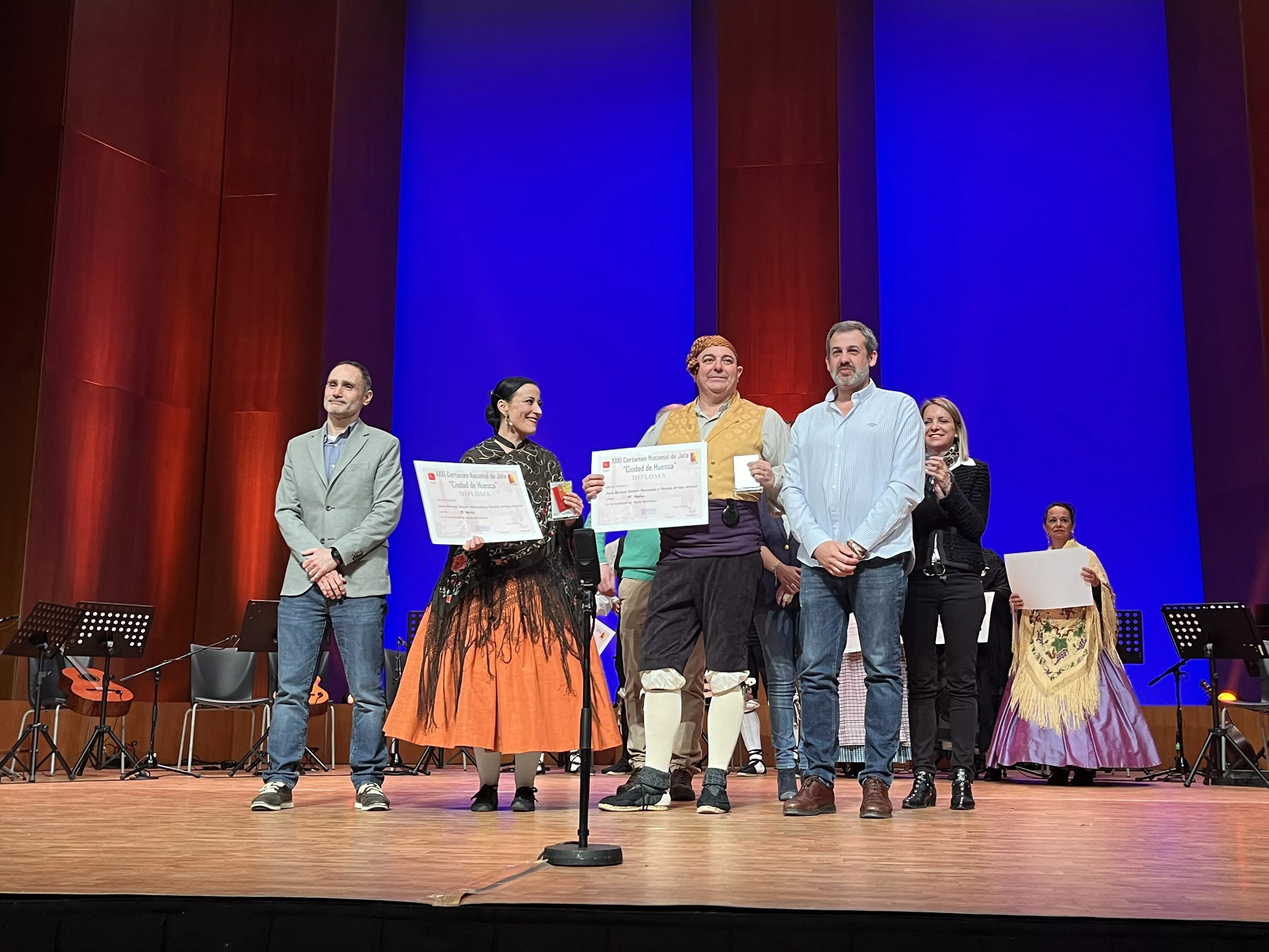 XXXI Certamen Nacional de Jota 'Ciudad de Huesca'. Foto Mercedes Manterola