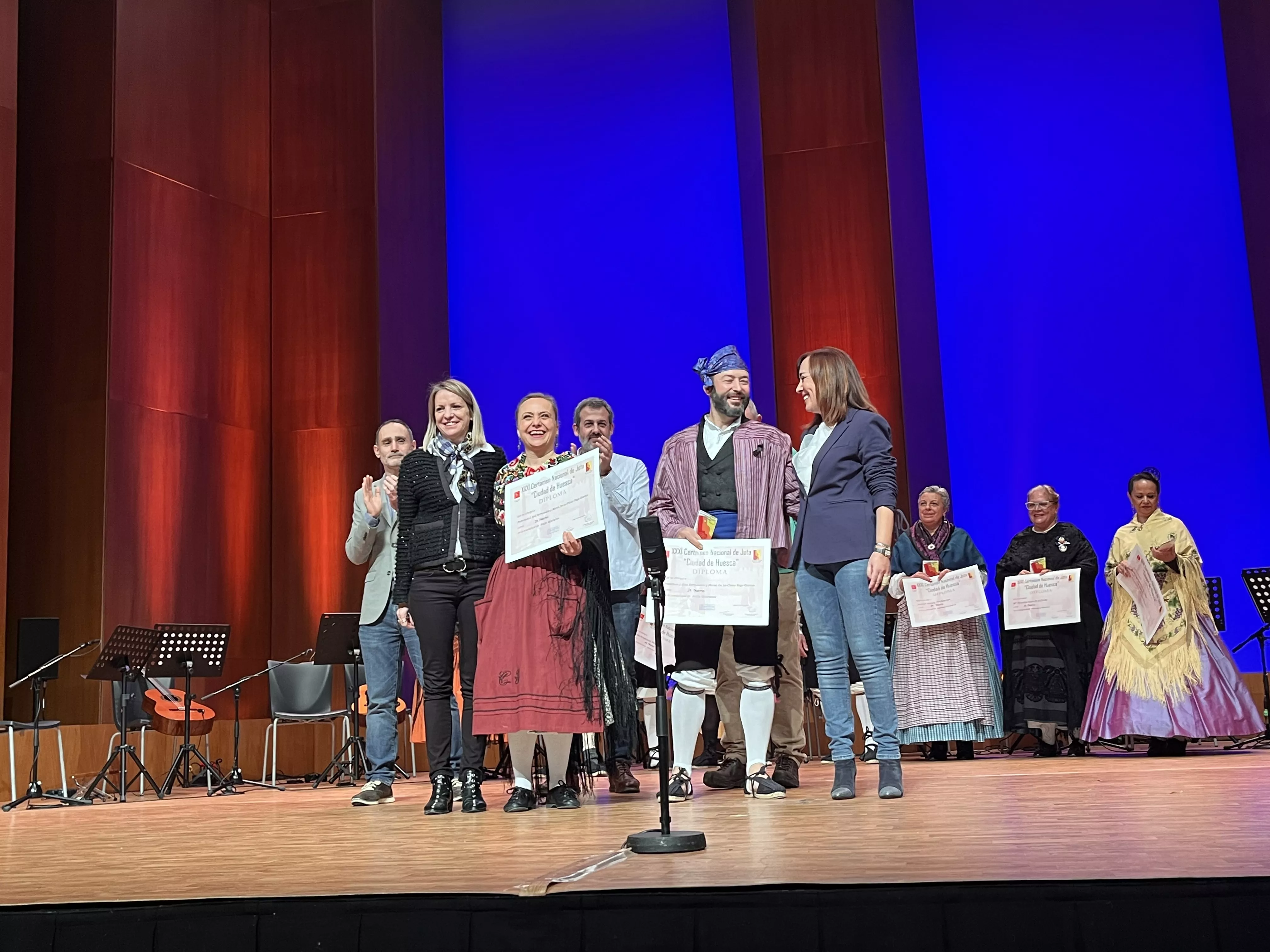 XXXI Certamen Nacional de Jota 'Ciudad de Huesca'. Foto Mercedes Manterola