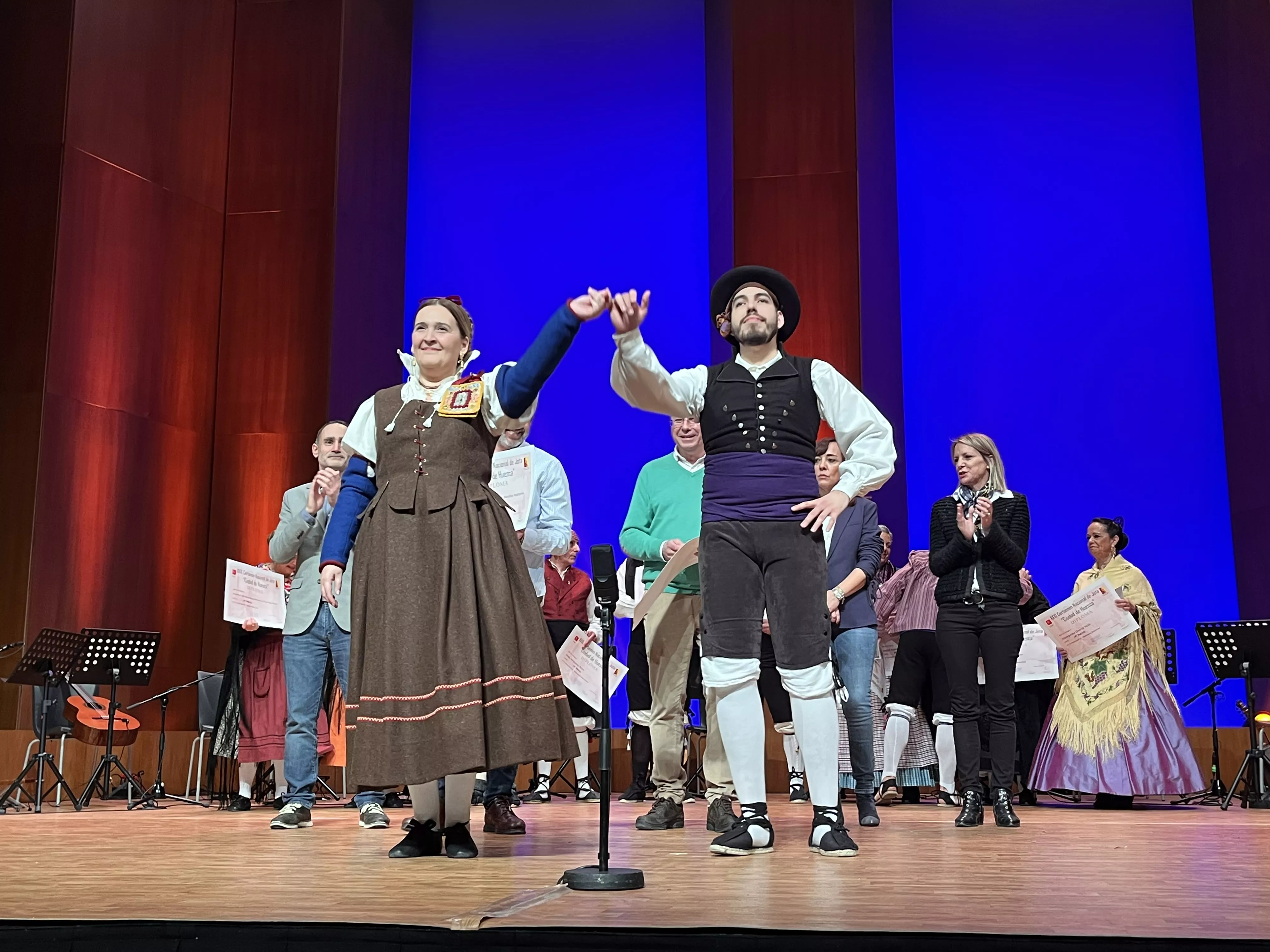 XXXI Certamen Nacional de Jota 'Ciudad de Huesca'. Foto Mercedes Manterola