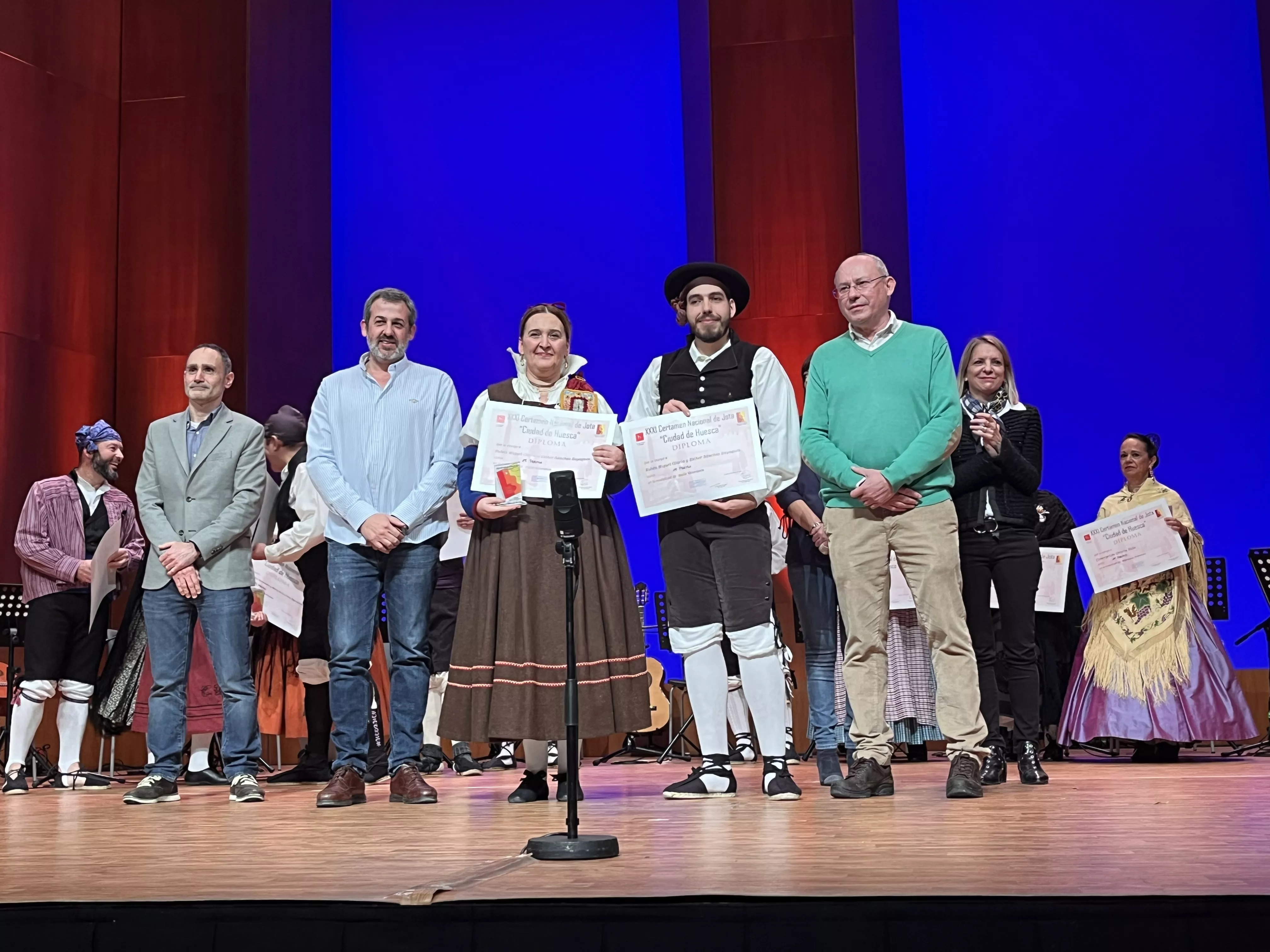 XXXI Certamen Nacional de Jota 'Ciudad de Huesca'. Foto Mercedes Manterola