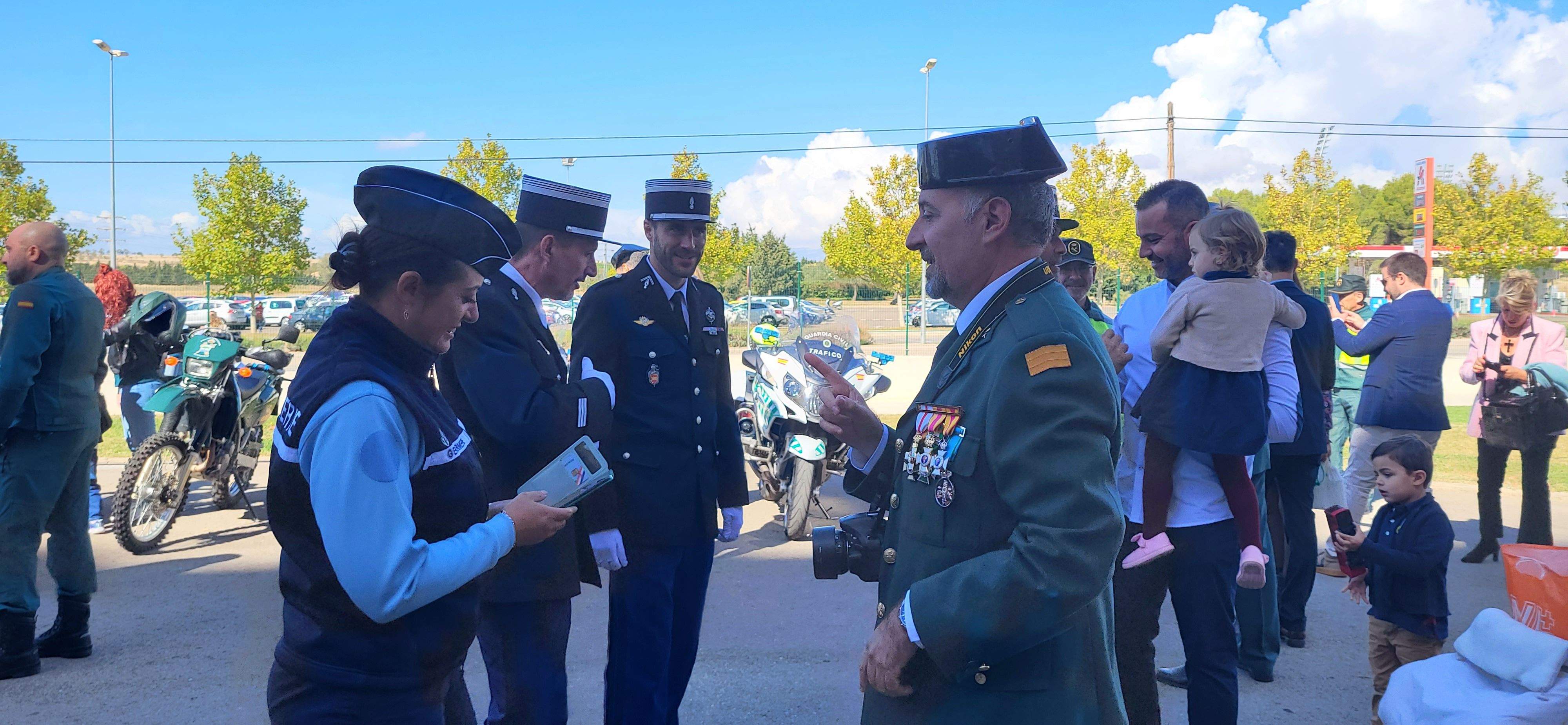 Fiesta de la Guardia Civil en el Acuartelamiento Alcoraz. Foto: Mercedes Manterola
