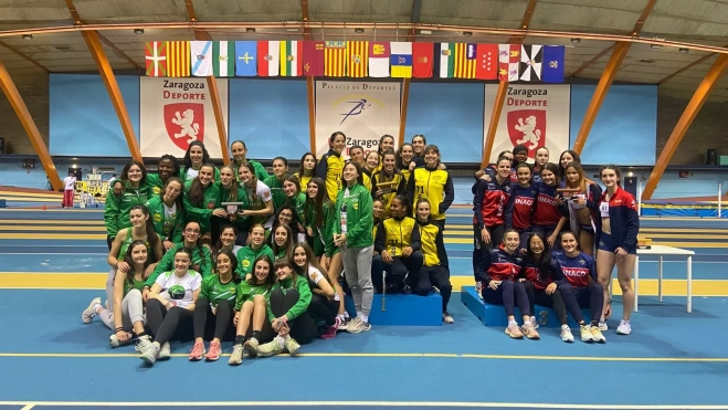 Podio femenino Podio femenino