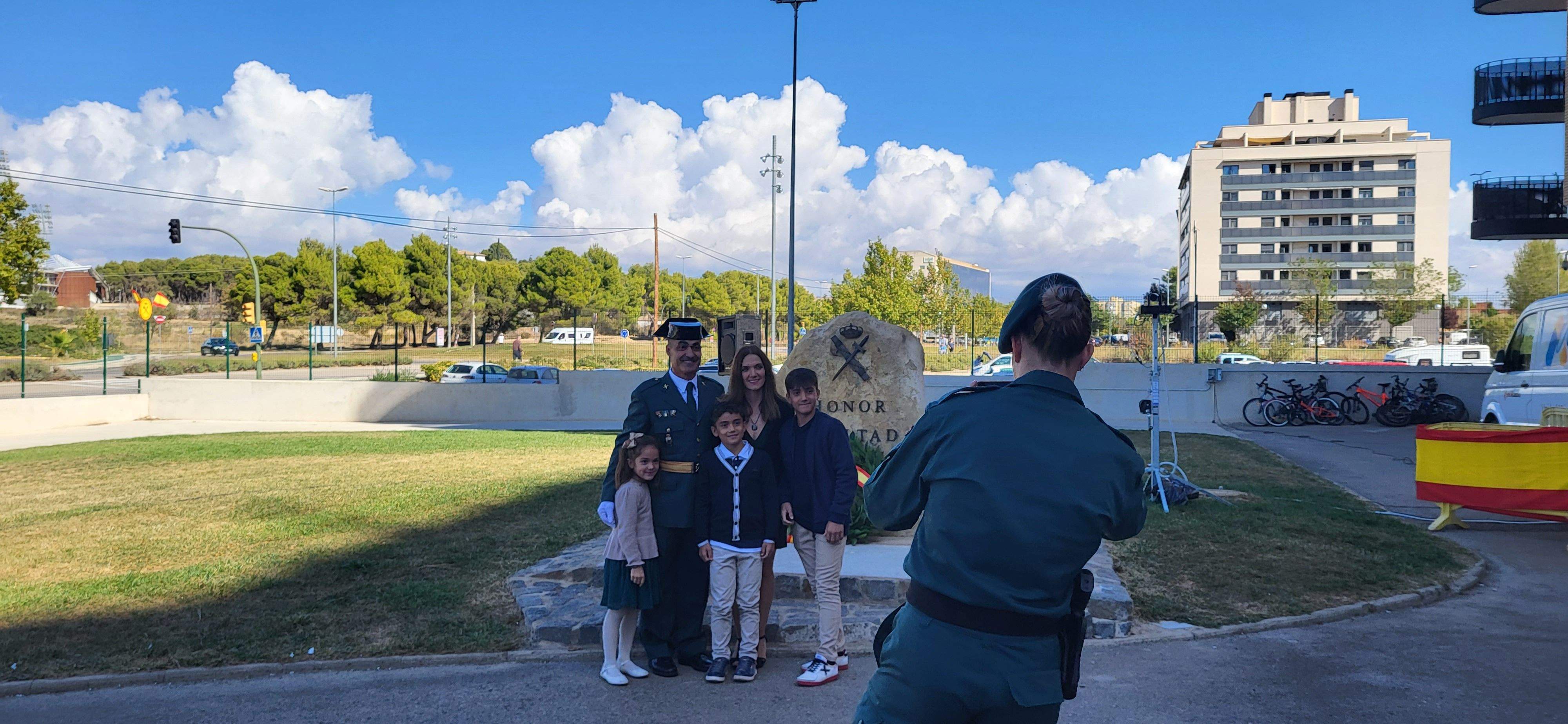 Fiesta de la Guardia Civil en el Acuartelamiento Alcoraz. Foto: Mercedes Manterola