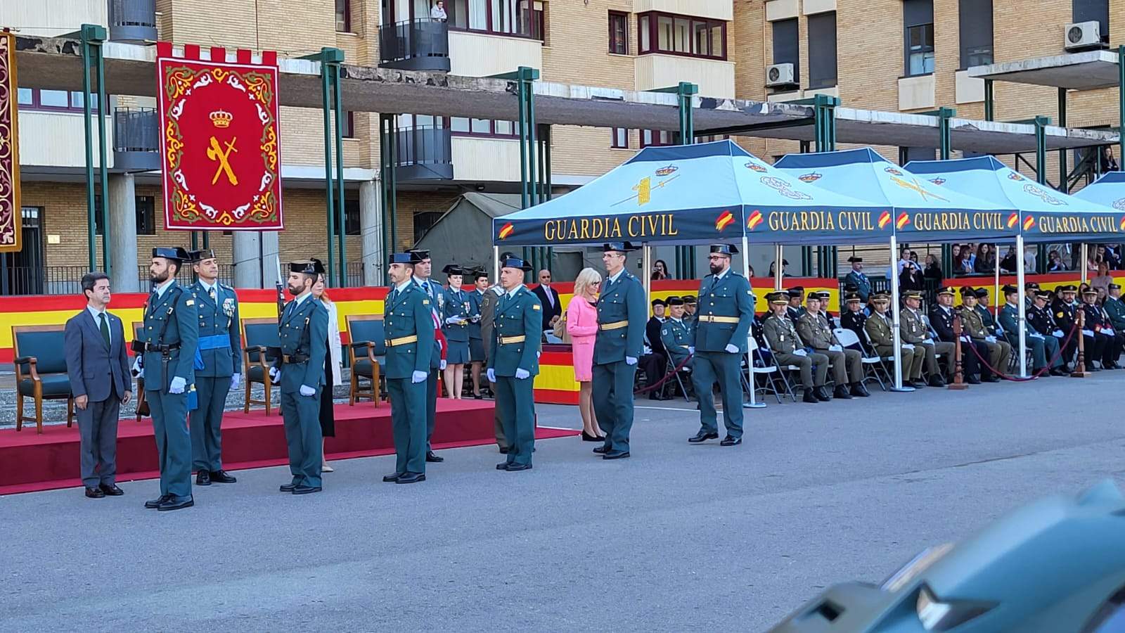 Fiesta de la Guardia Civil en el Acuartelamiento Alcoraz. Foto: Javier García Antón