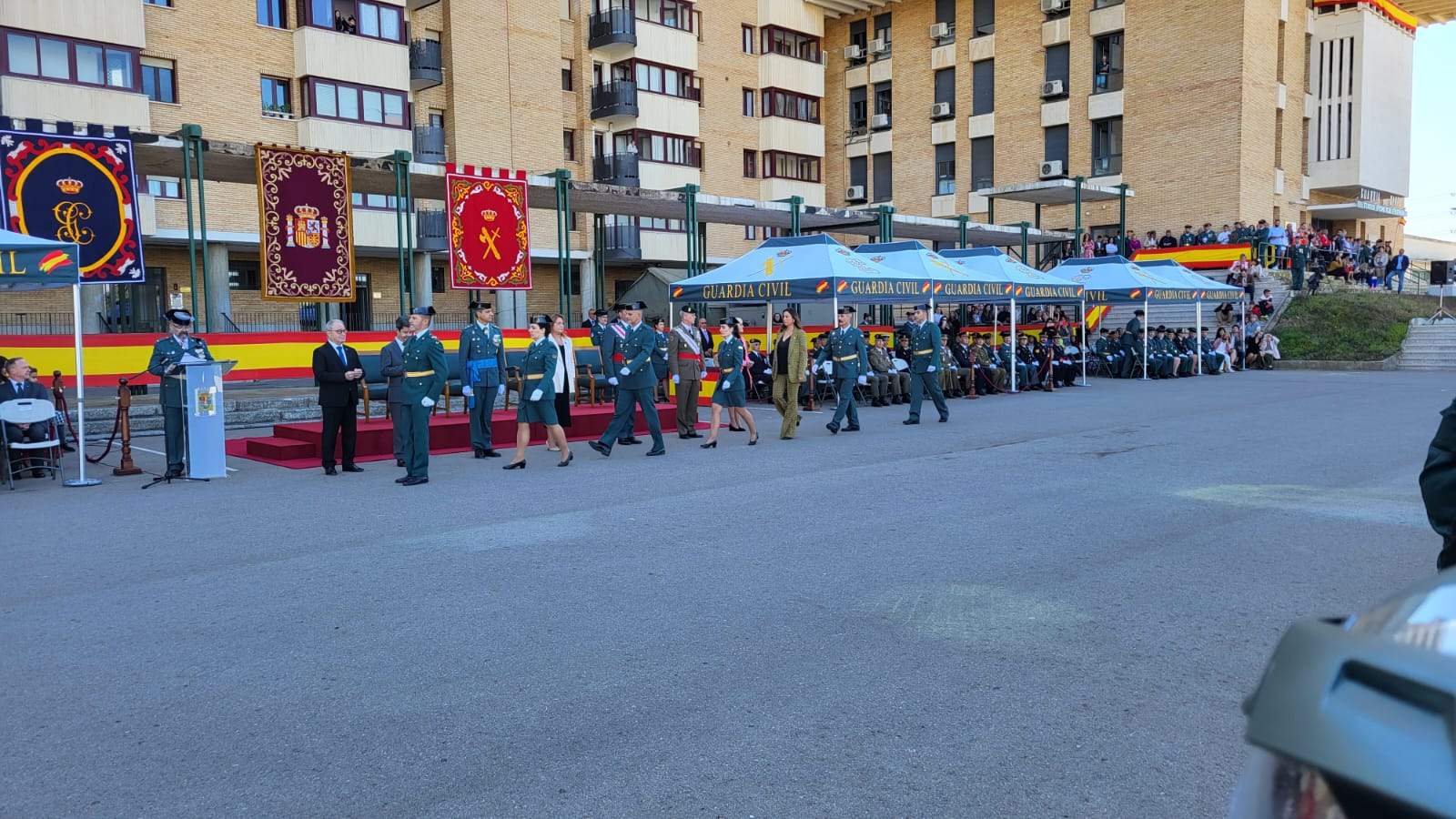 Fiesta de la Guardia Civil en el Acuartelamiento Alcoraz. Foto: Javier García Antón