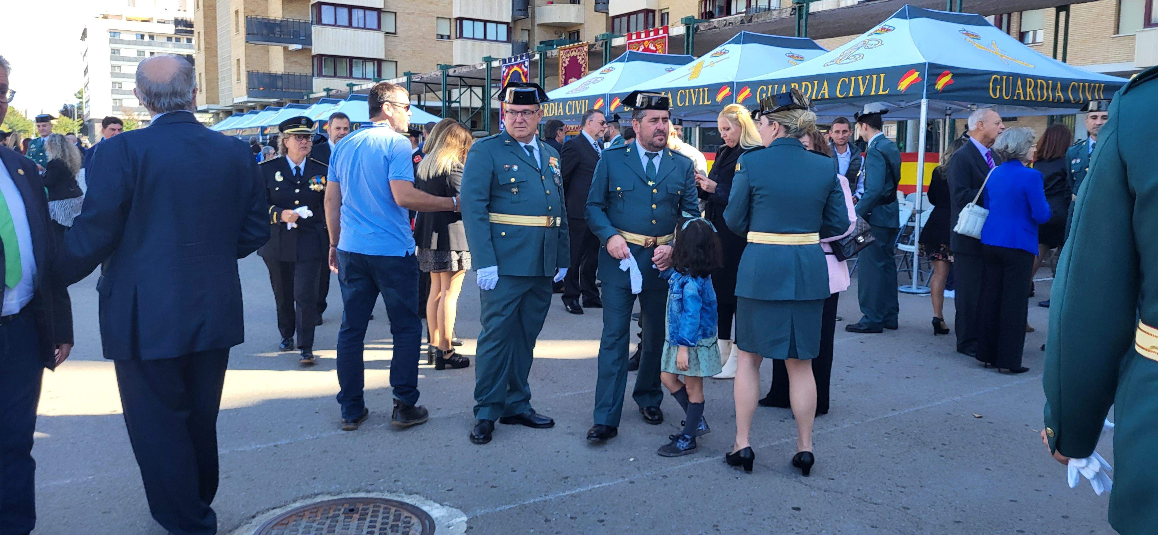 Fiesta de la Guardia Civil en el Acuartelamiento Alcoraz. Foto: Mercedes Manterola
