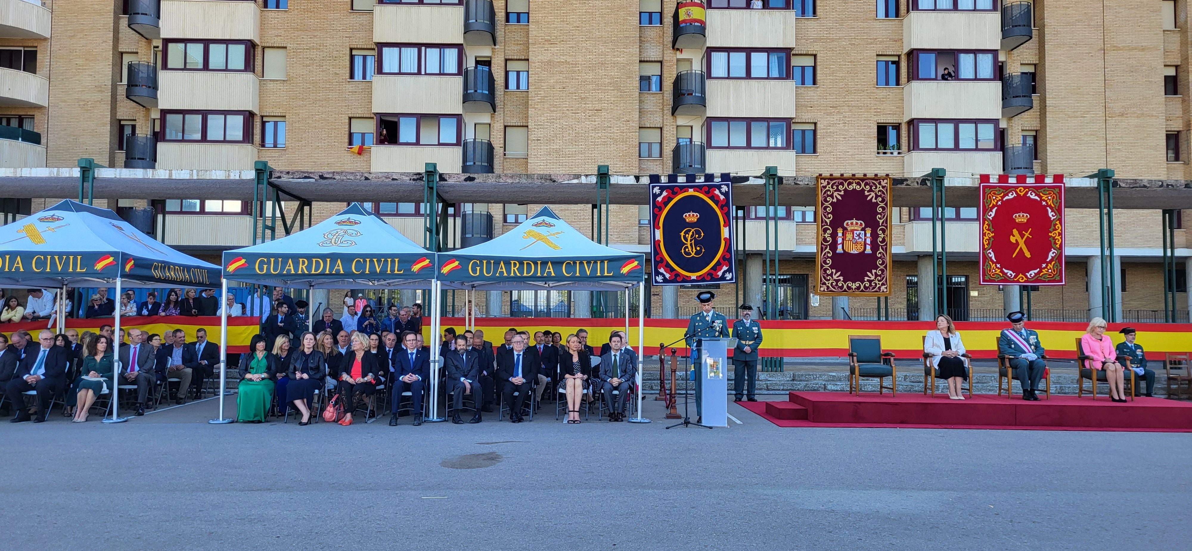 Fiesta de la Guardia Civil en el Acuartelamiento Alcoraz. Foto: Mercedes Manterola