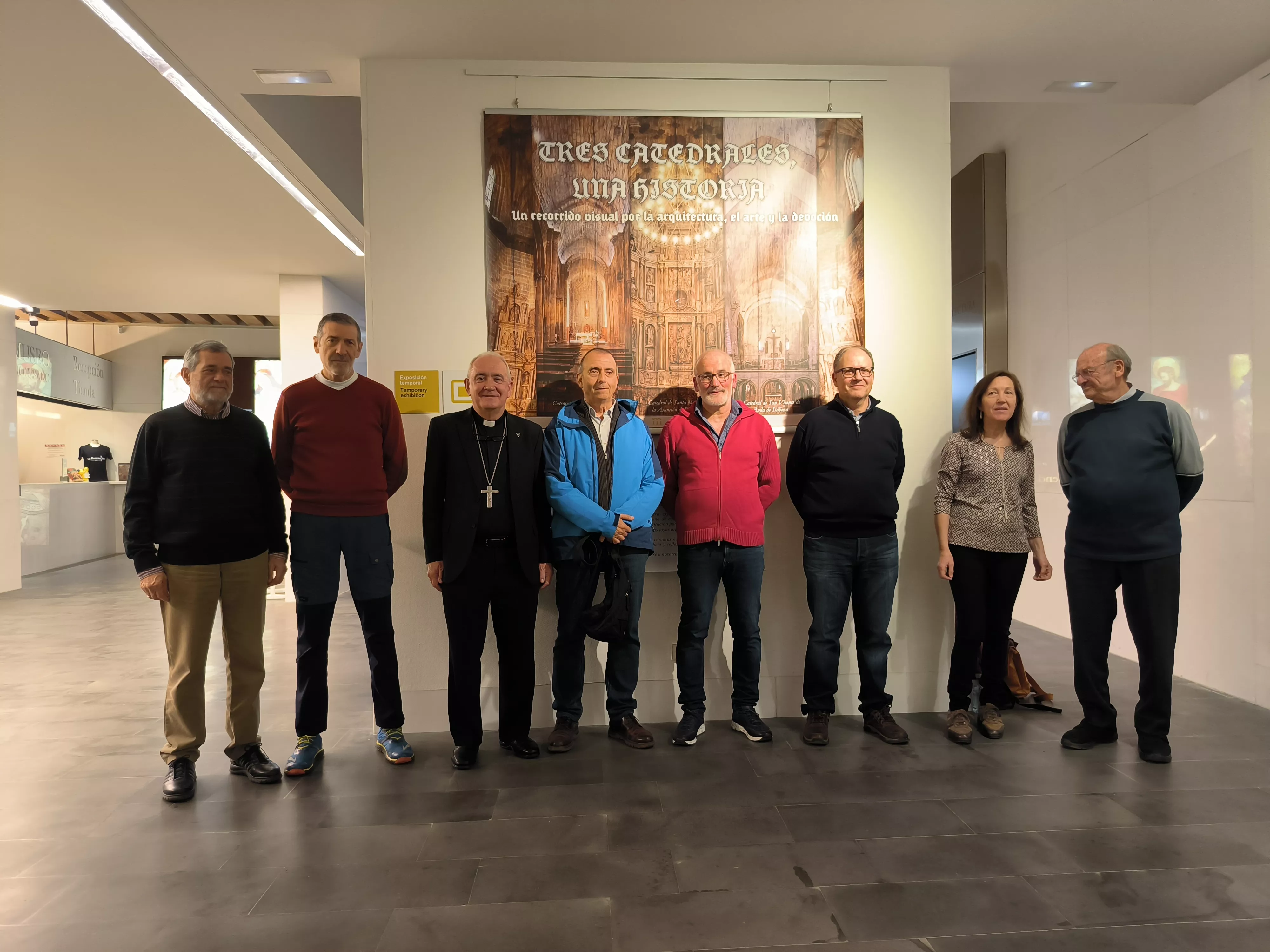 Inauguración de la exposición itinerante en Barbastro